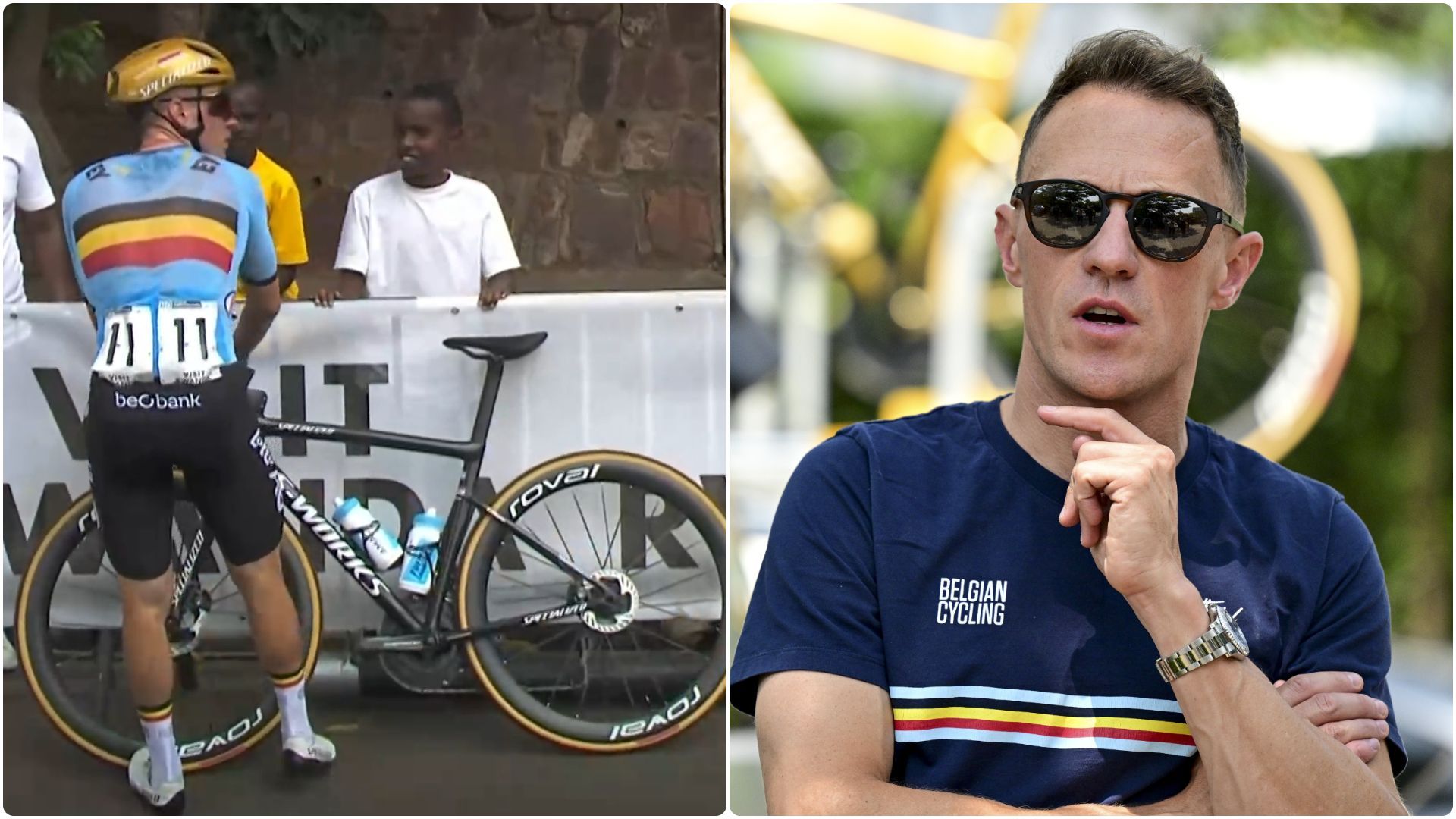 Evenepoel s'est-il tiré une balle dans le pied aux Mondiaux ? "Il n’aurait pas dû s’arrêter", "c'est une erreur"