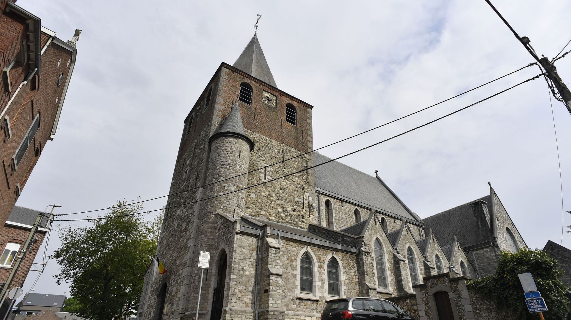 Eglise Saint-Christophe d’Hannut (illustration)