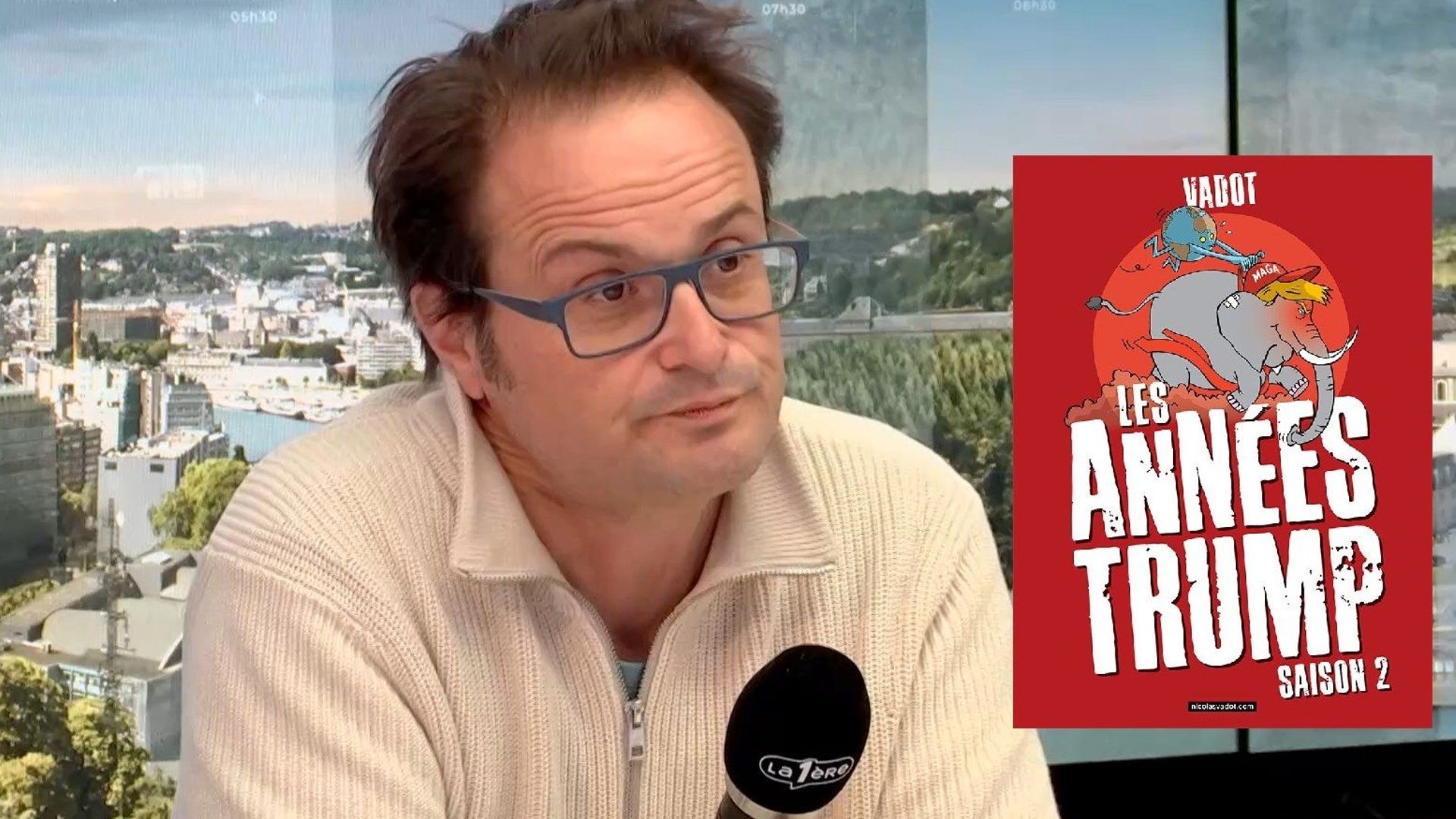 Nicolas Vadot : "Dans une époque où on fait confiance à la bêtise, j’essaie de miser sur l’intelligence"