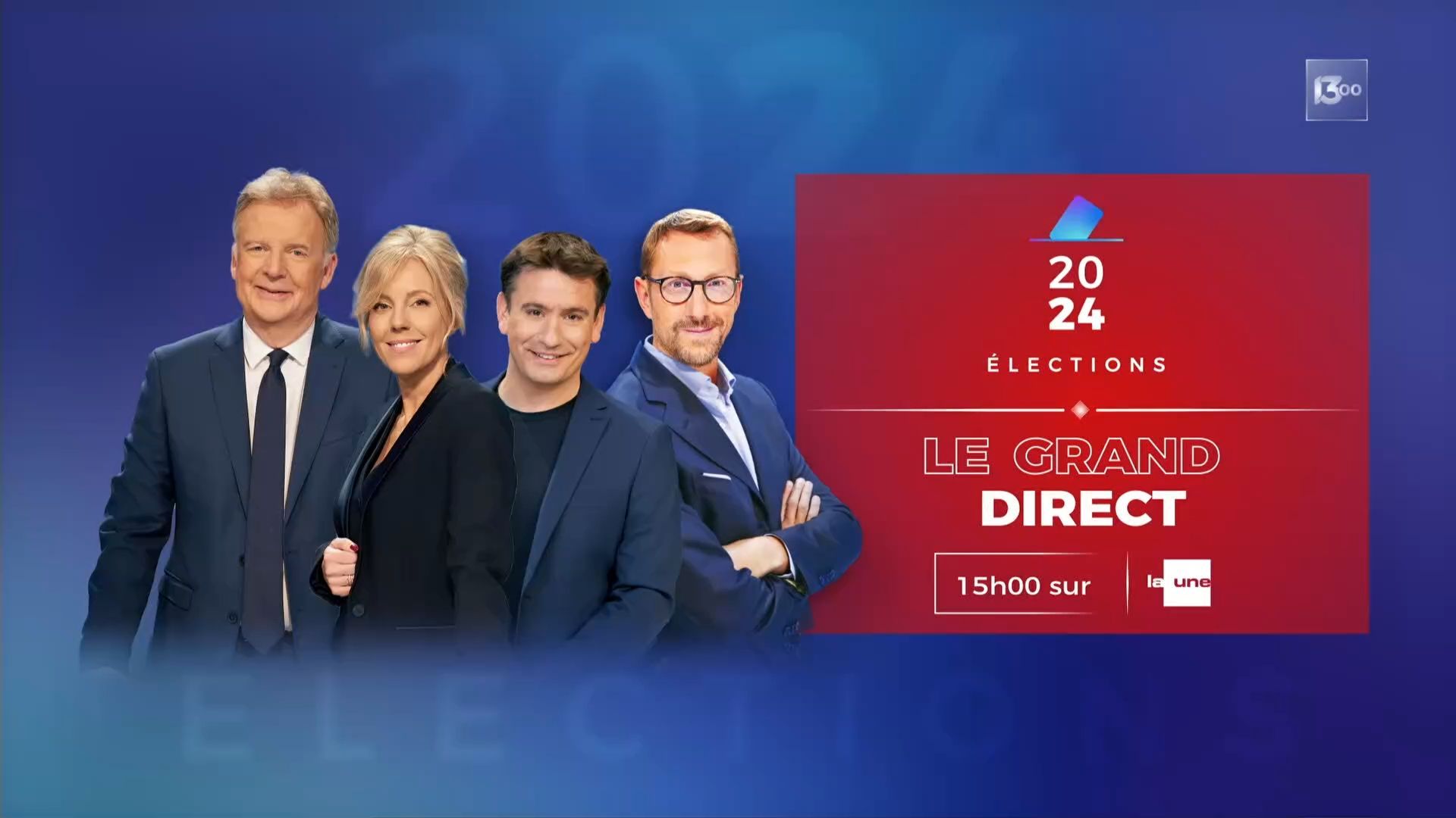 Résultats des élections, analyses, projections, interviews en plateau ...