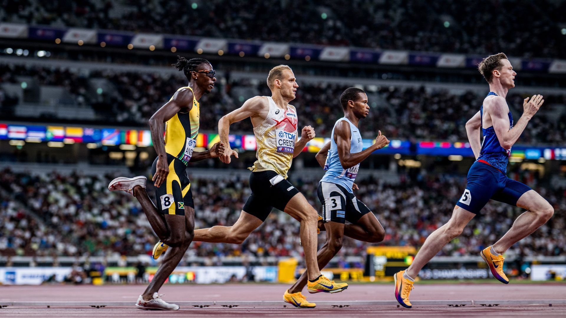 Mondiaux d’athlétisme : Pas de finale sur 800m pour Eliott Crestan qui veut "comprendre pourquoi ça n’a pas été"