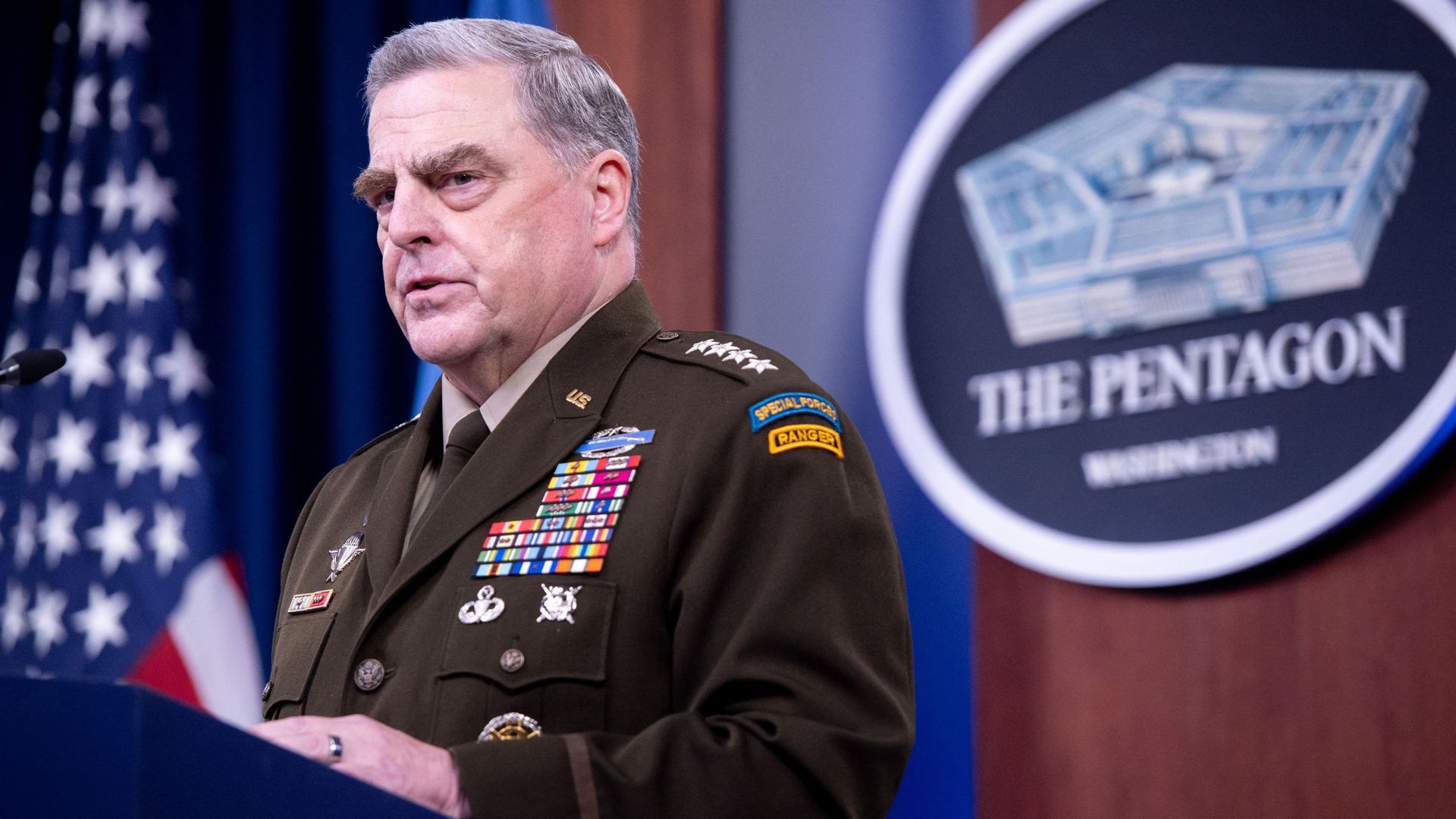 Le général de l'armée américaine Mark Milley.

