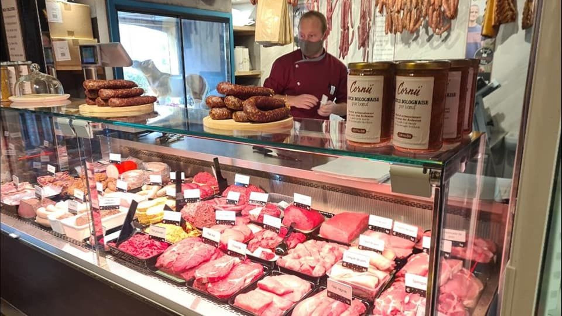 L’épicerie "Cornü" propose sa viande 100% belge