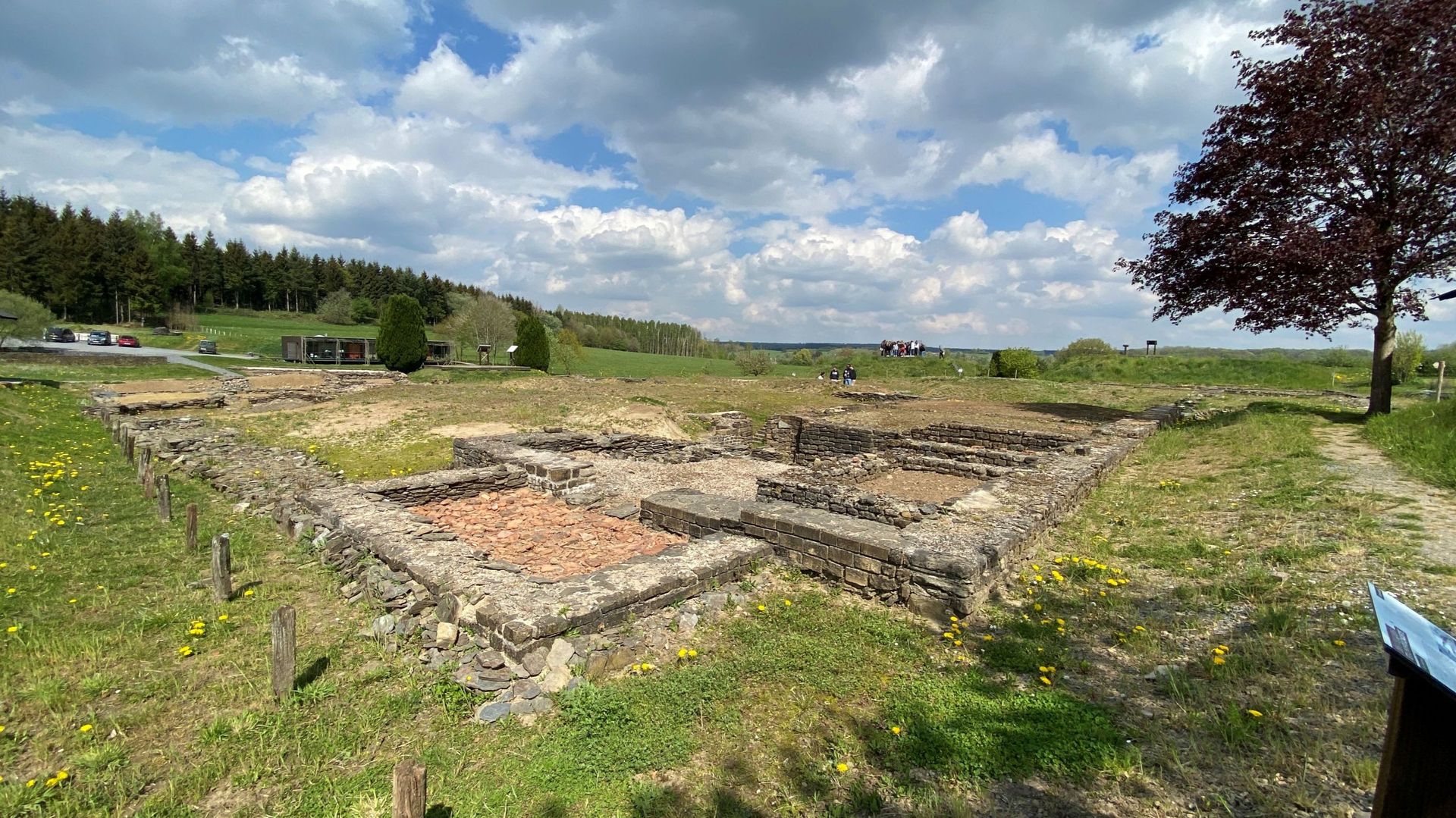 La villa gallo-romaine de Mageroy à Habay-la-Vieille