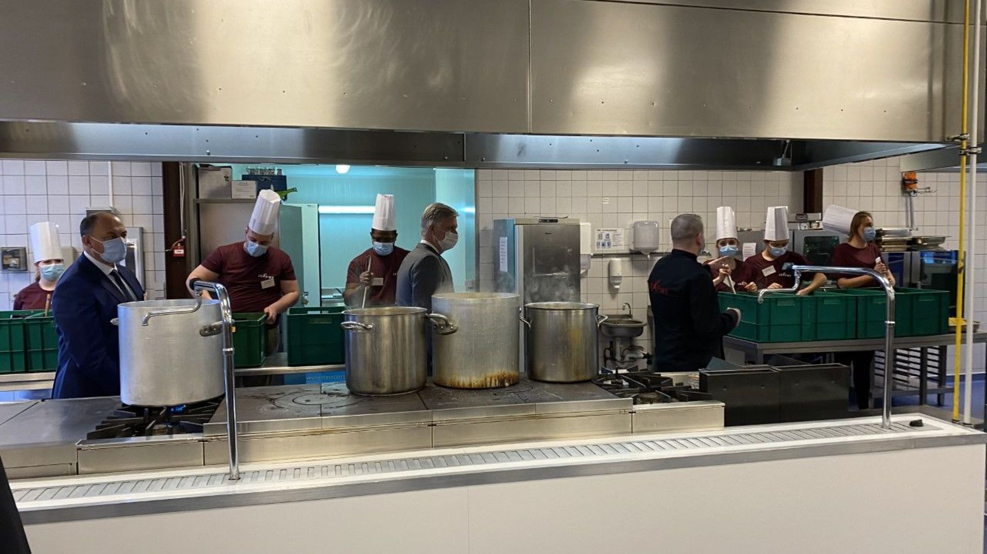 Les étudiants ont jusqu’à 16 heures pour préparer 1000 repas.