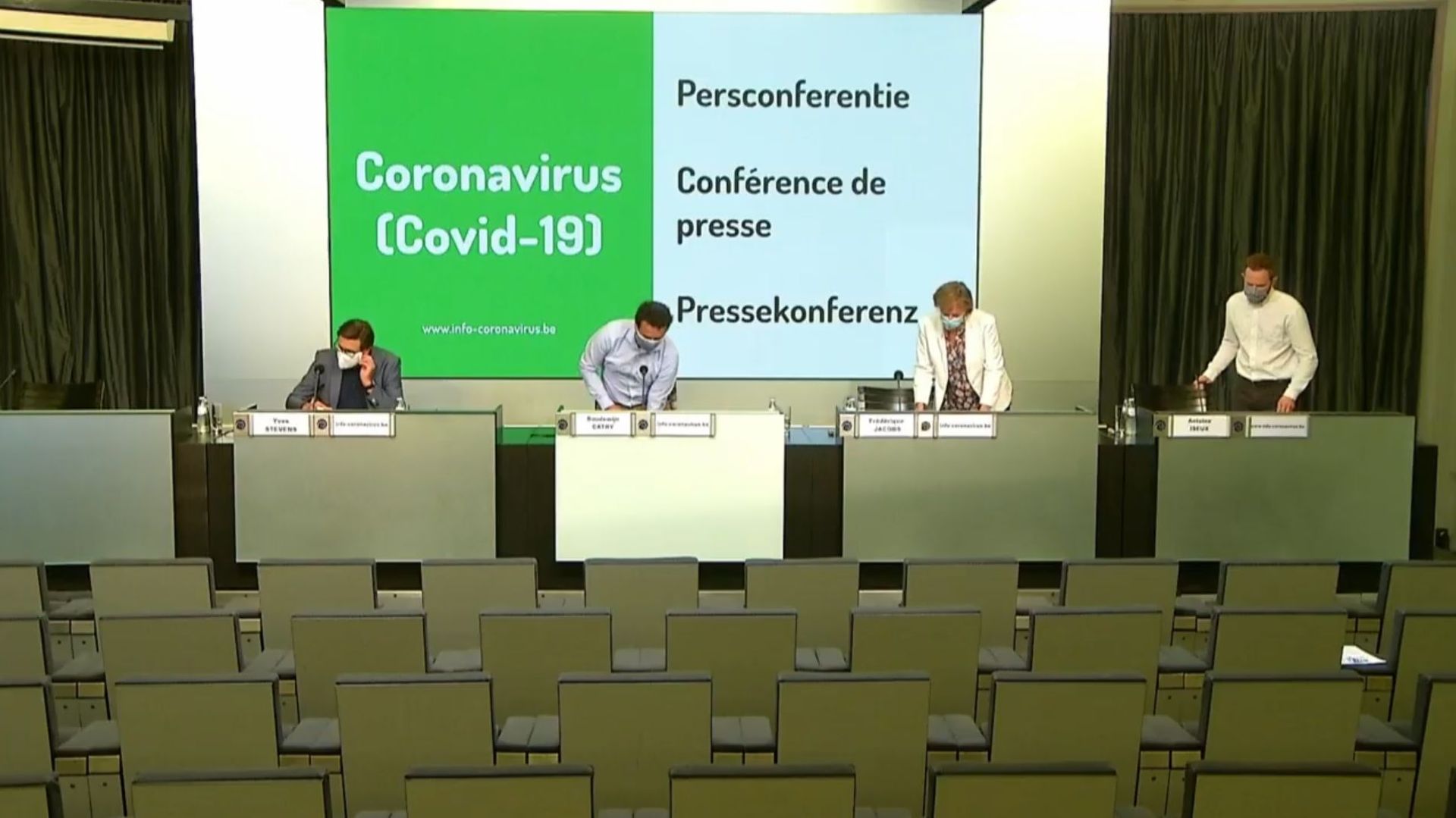 Coronavirus en Belgique : "Ignorer le virus n'est pas une bonne solution"