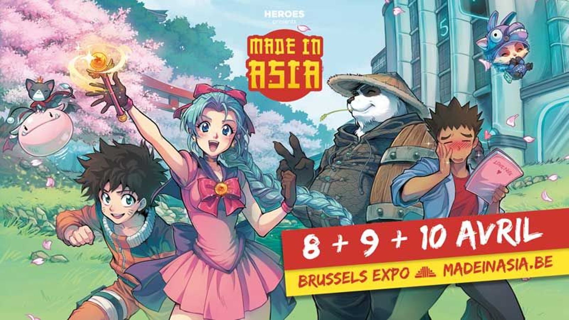 La Made in Asia : un festival de mangas, cosplay et jeux vidéo débarque à Bruxelles