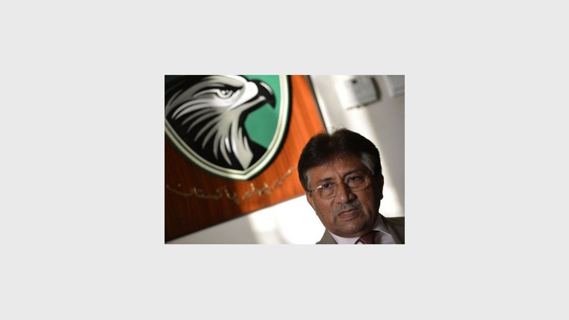 L'ancien président pakistanais Pervez Musharraf, à Dubaï le 22 mars 2013