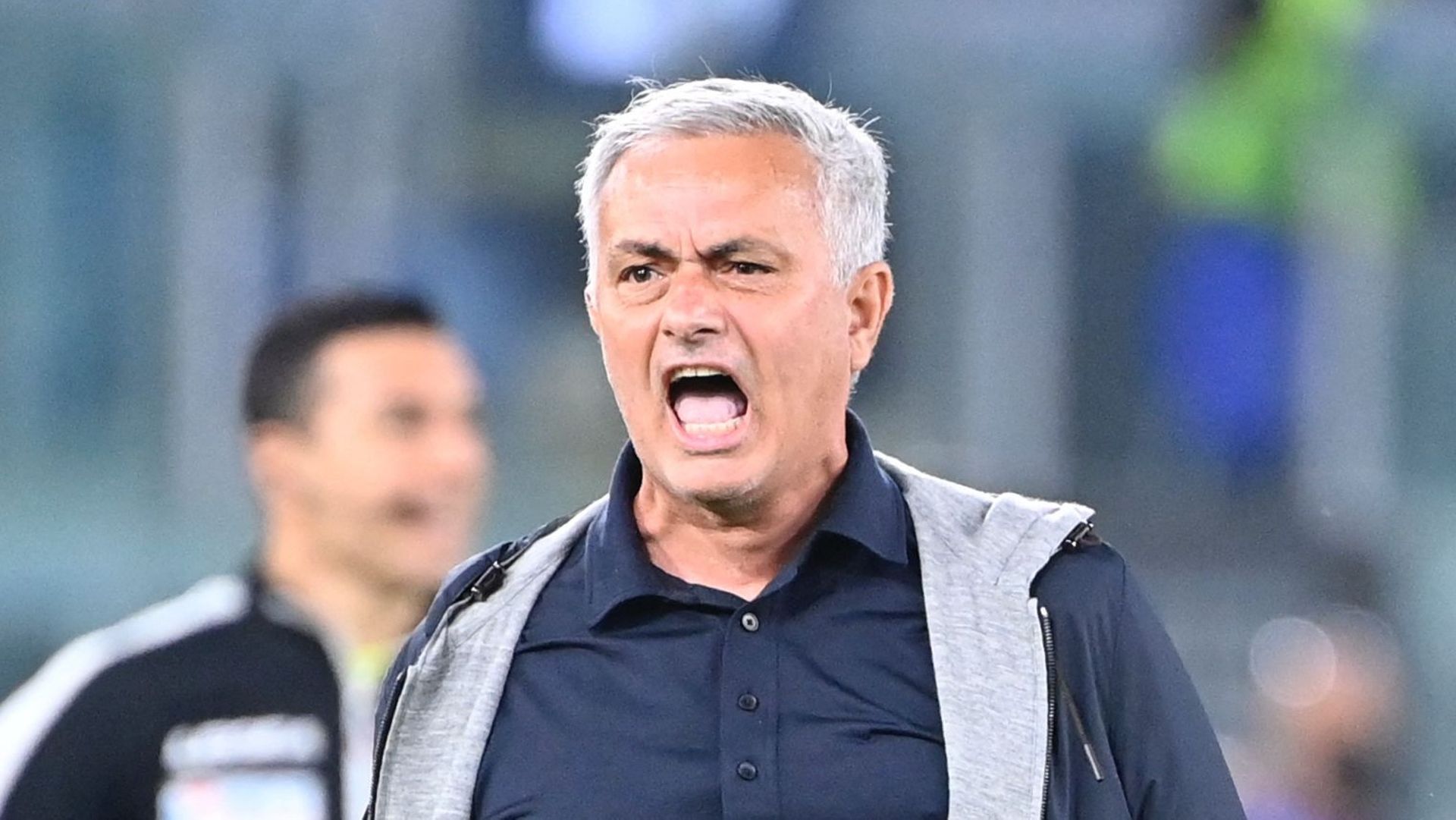Serie A : José Mourinho, entraineur de l'AS Rome