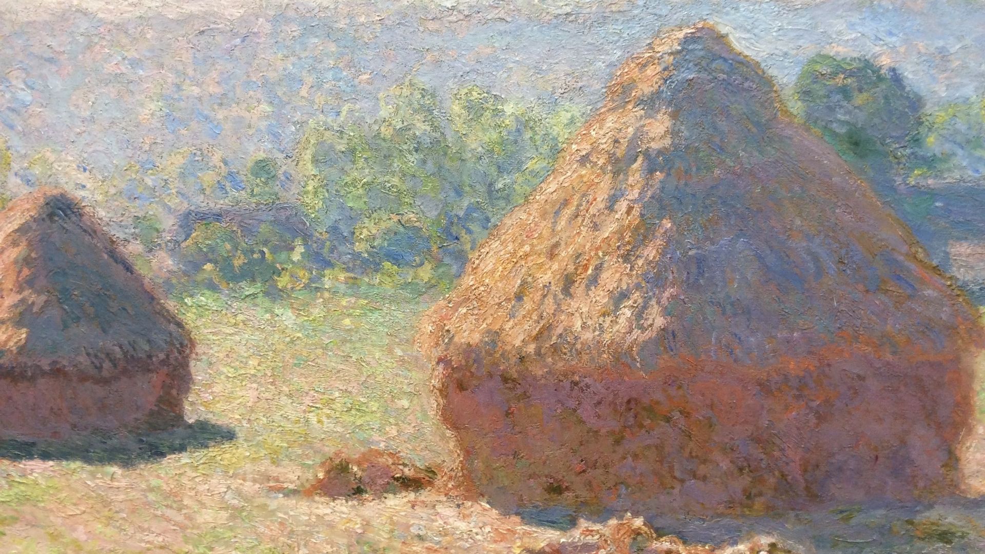 Claude Monet, Meules, fin d'été, 1891