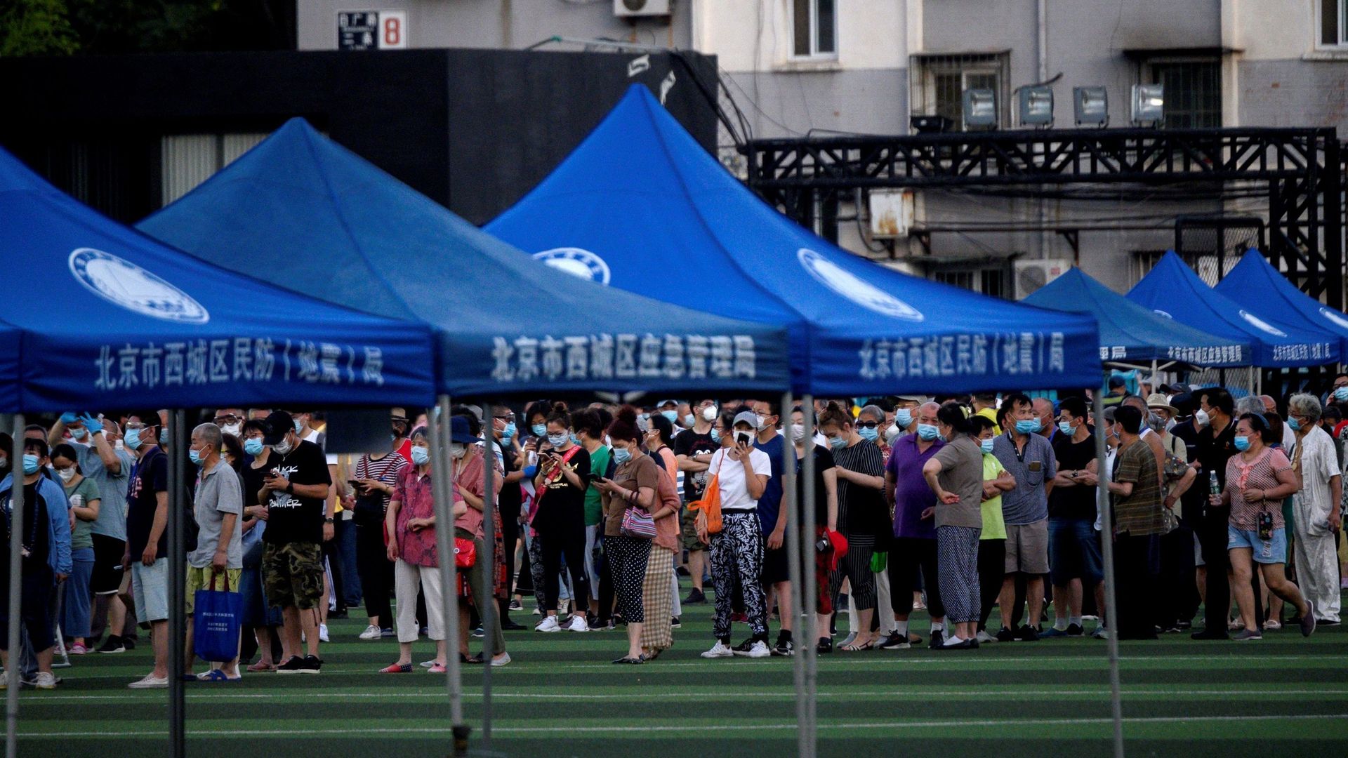 Plus de 76.000 personnes ont été testées selon les autorités de la ville de Pékin