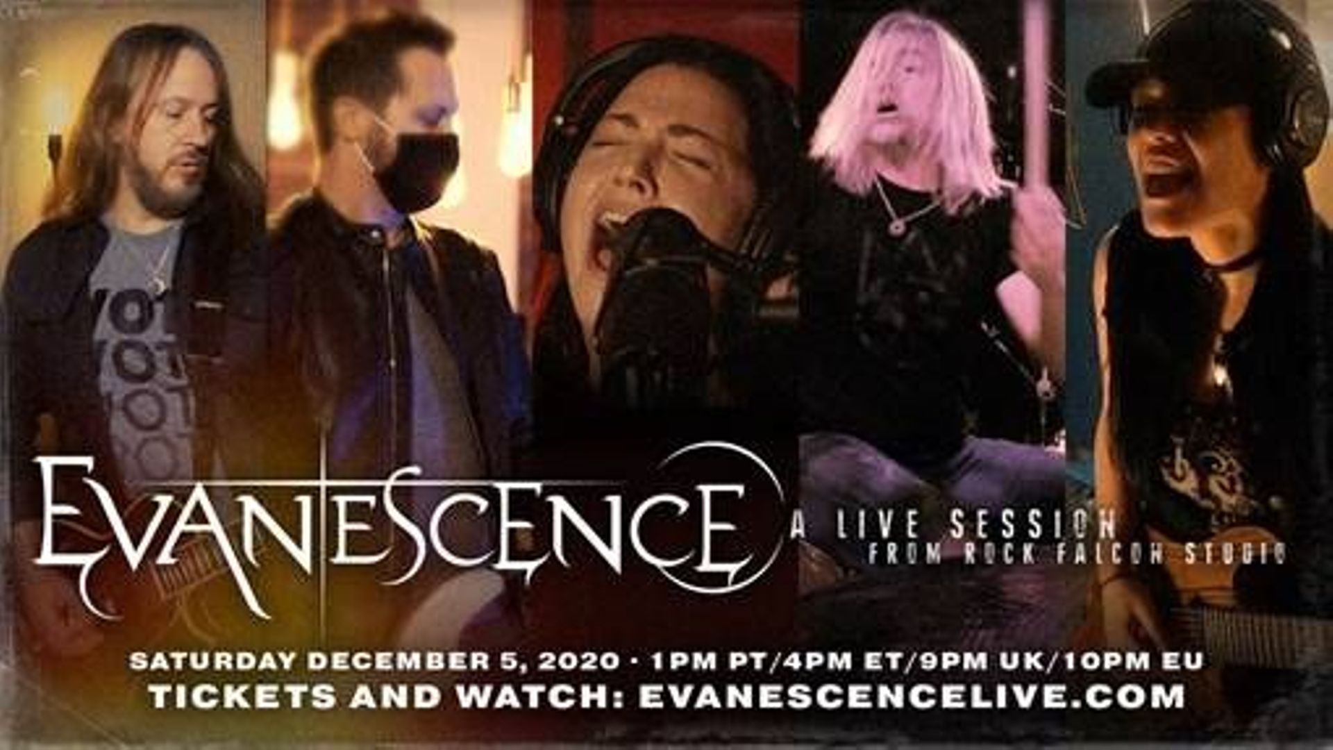 Evanescence en livestream le 5 décembre