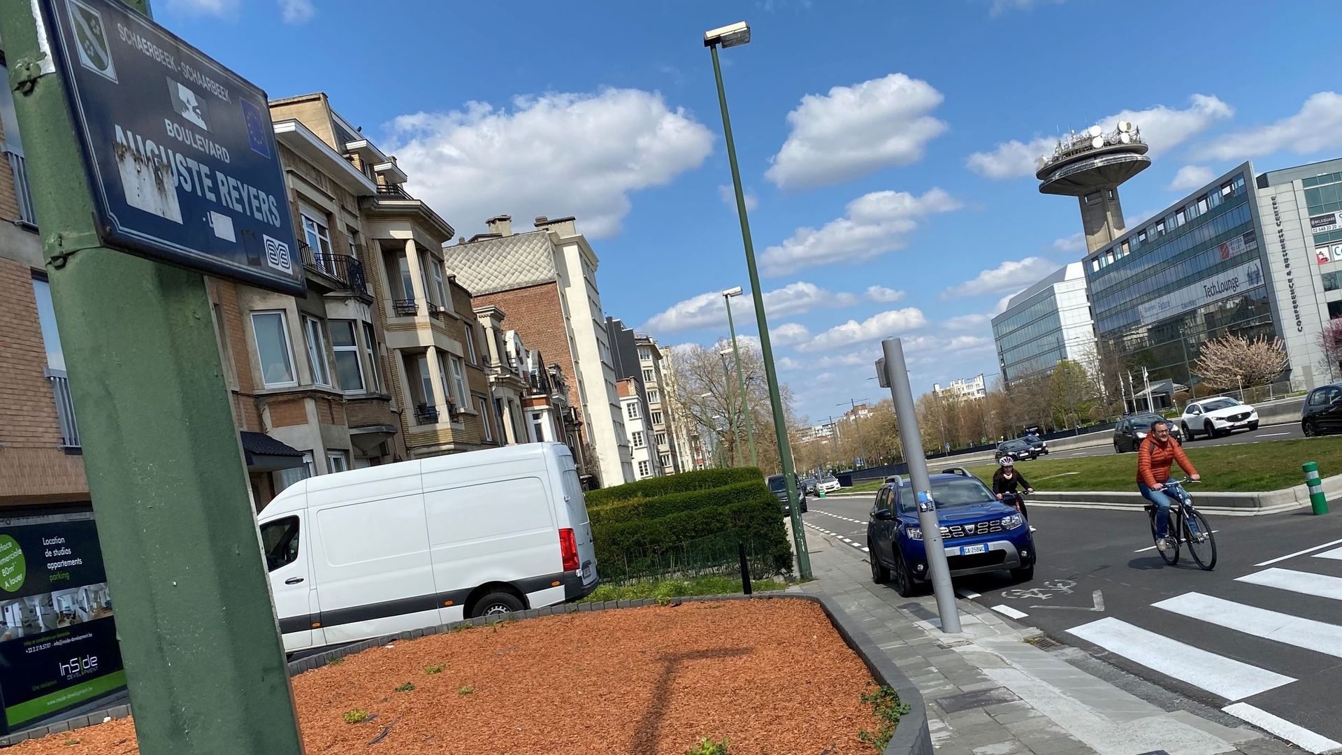 Plus de place et de sécurité pour les cyclistes et les piétons: tel est le projet pour le futur boulevard Reyers urbain.