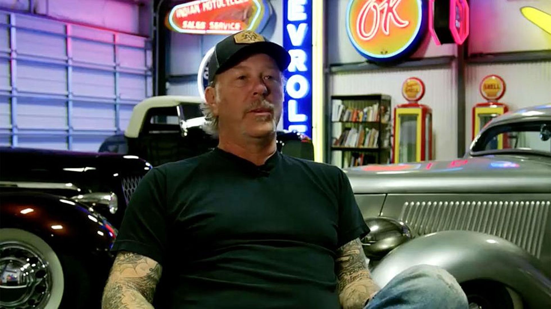 VIDEO : James Hetfield détaille sa collection de voitures