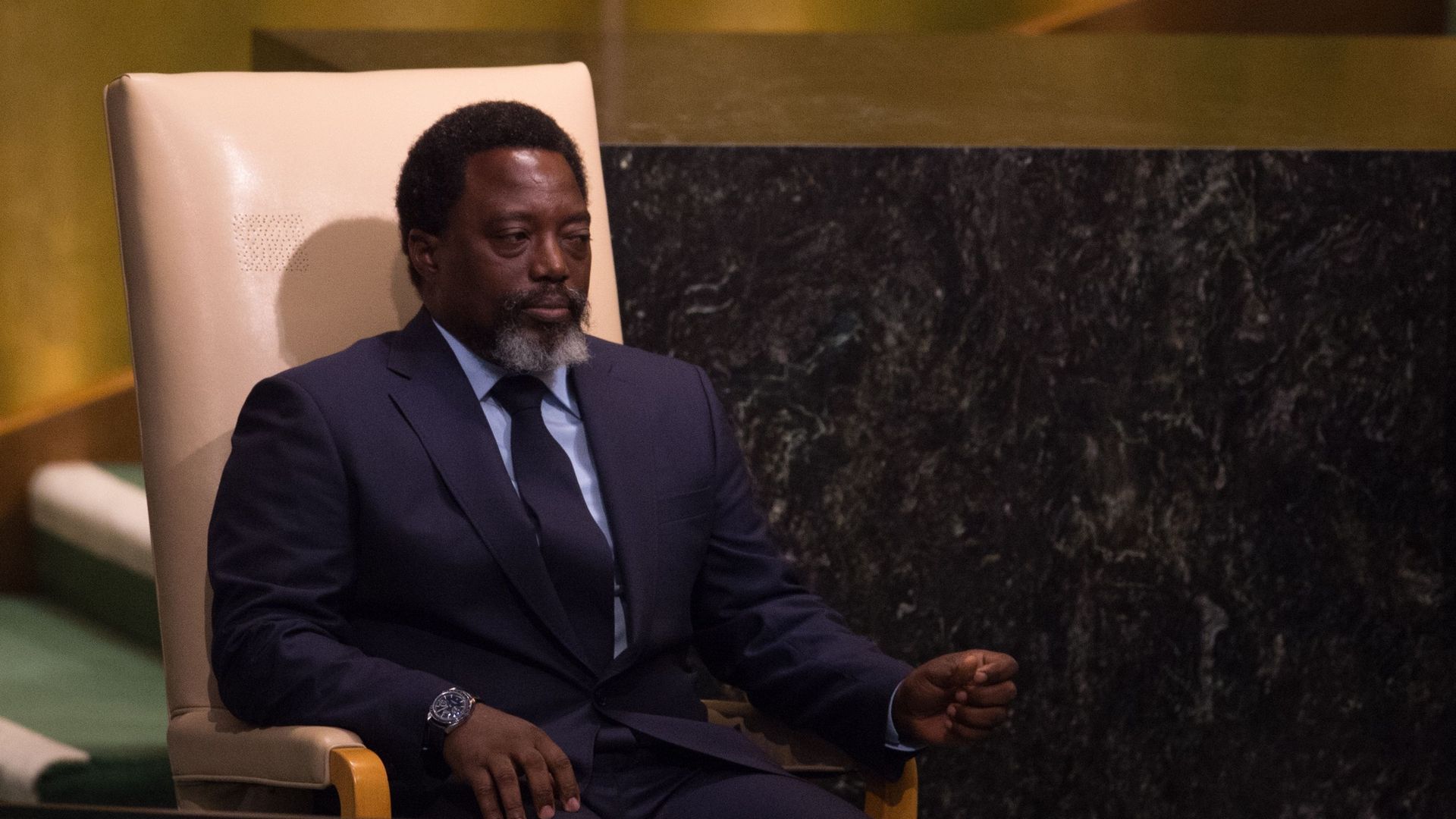 Joseph Kabila a salué la formation d'un "gouvernement d'union nationale"