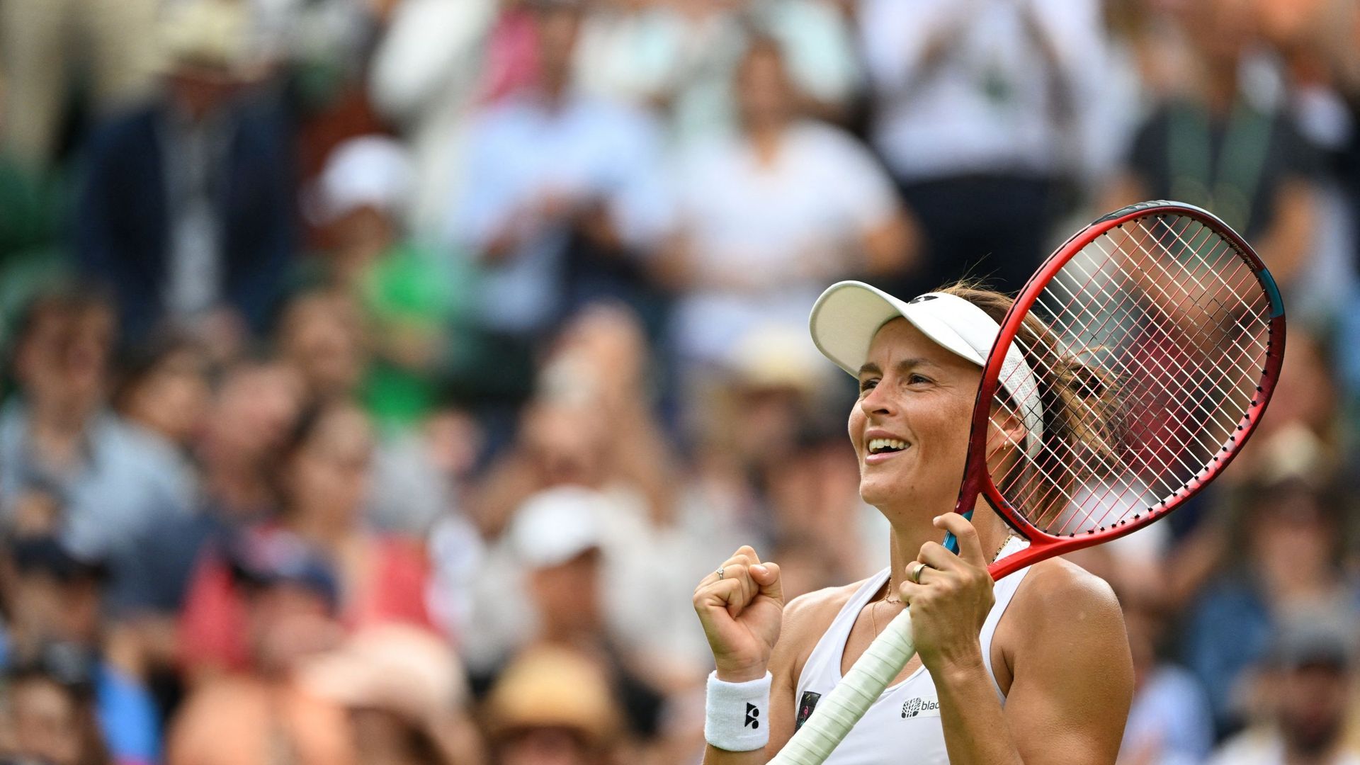 Tatjana Maria s'est qualifiée pour les quarts de finale à Wimbledon.