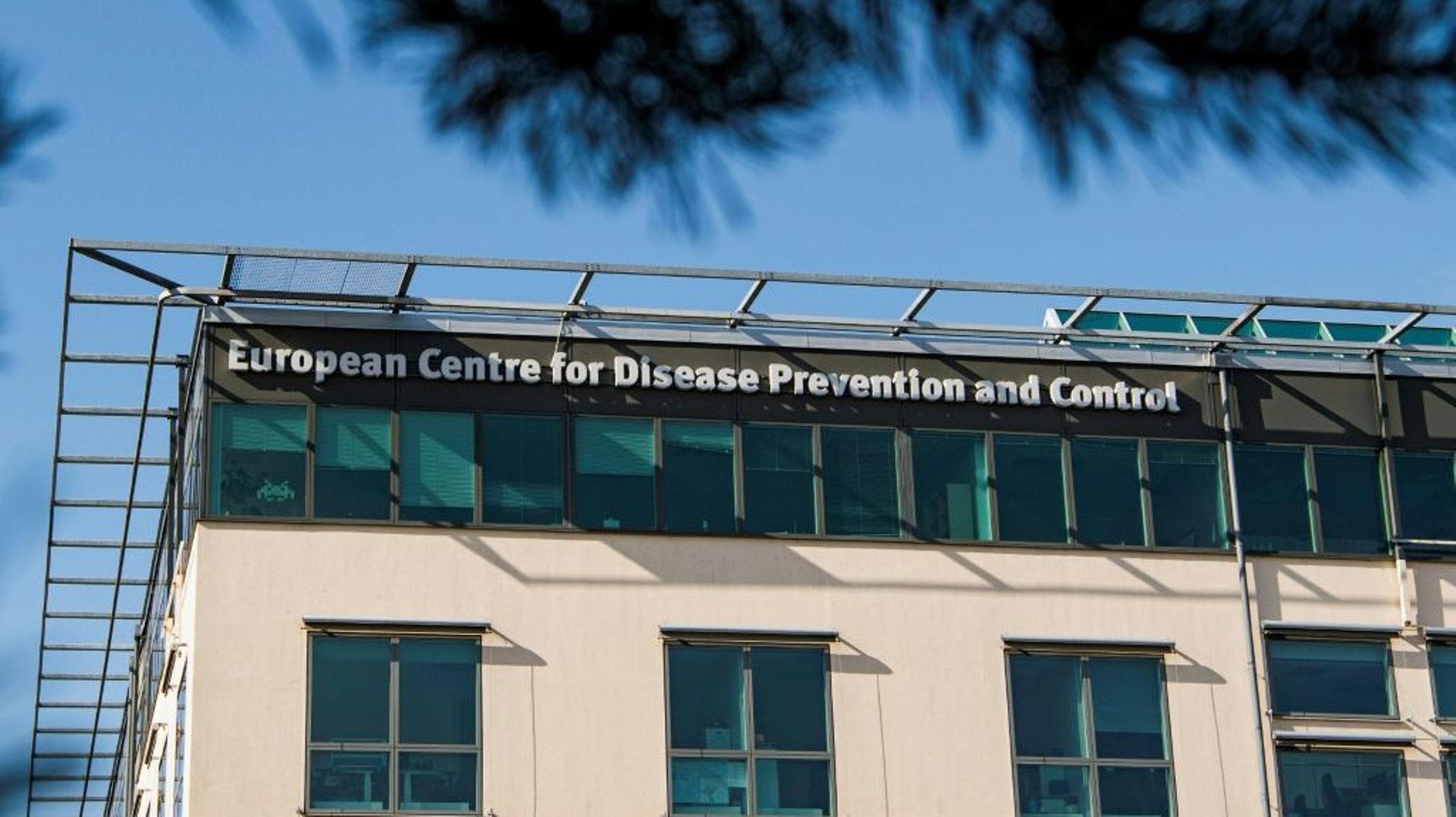 Le Centre européen de prévention et de contrôle des maladies (ECDC) en mars 2020 à Solna, près de Stockhom, en Suède.