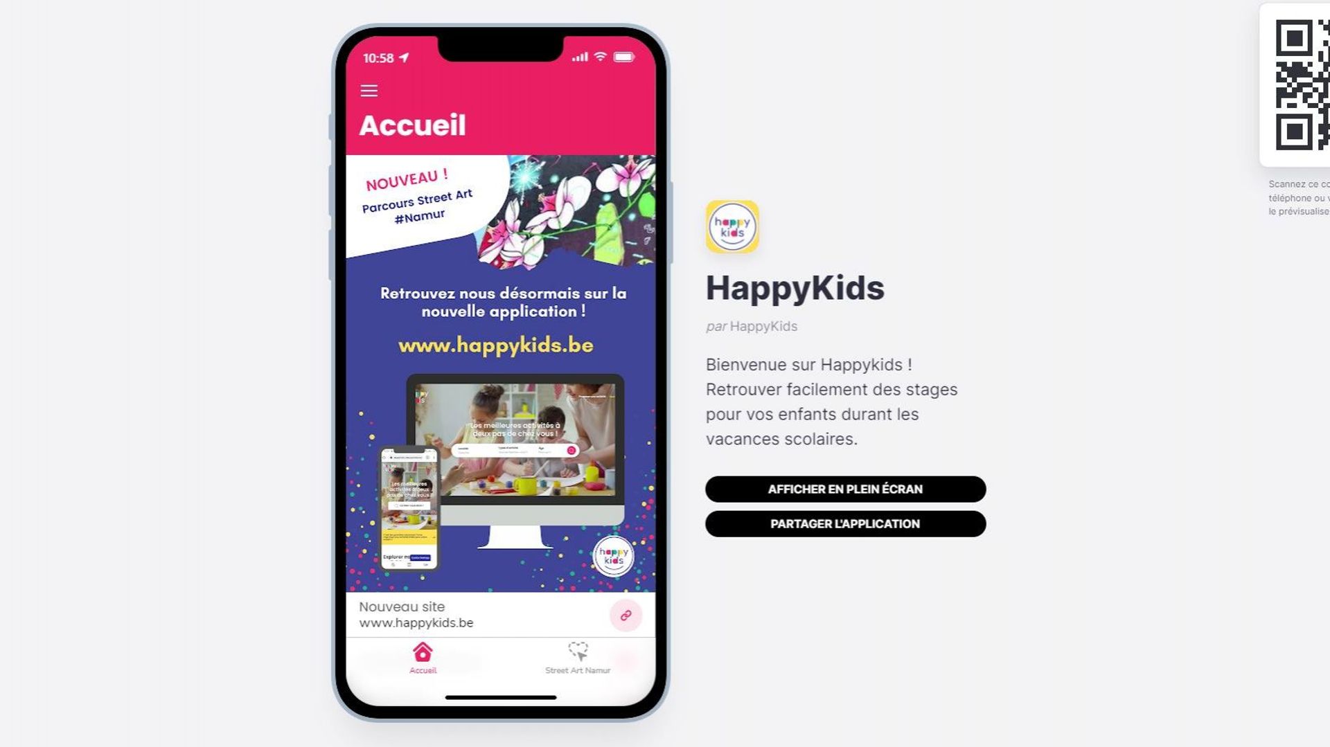 Happy Kids, la plateforme gratuite permettant de trouver des stages pour enfants en quelques clics.