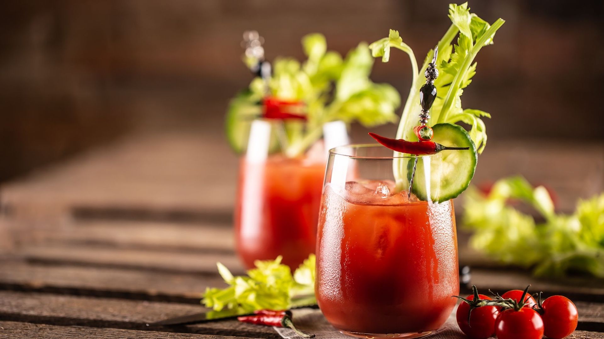 Le Bloody Mary, à base de sauce Worcestershire
