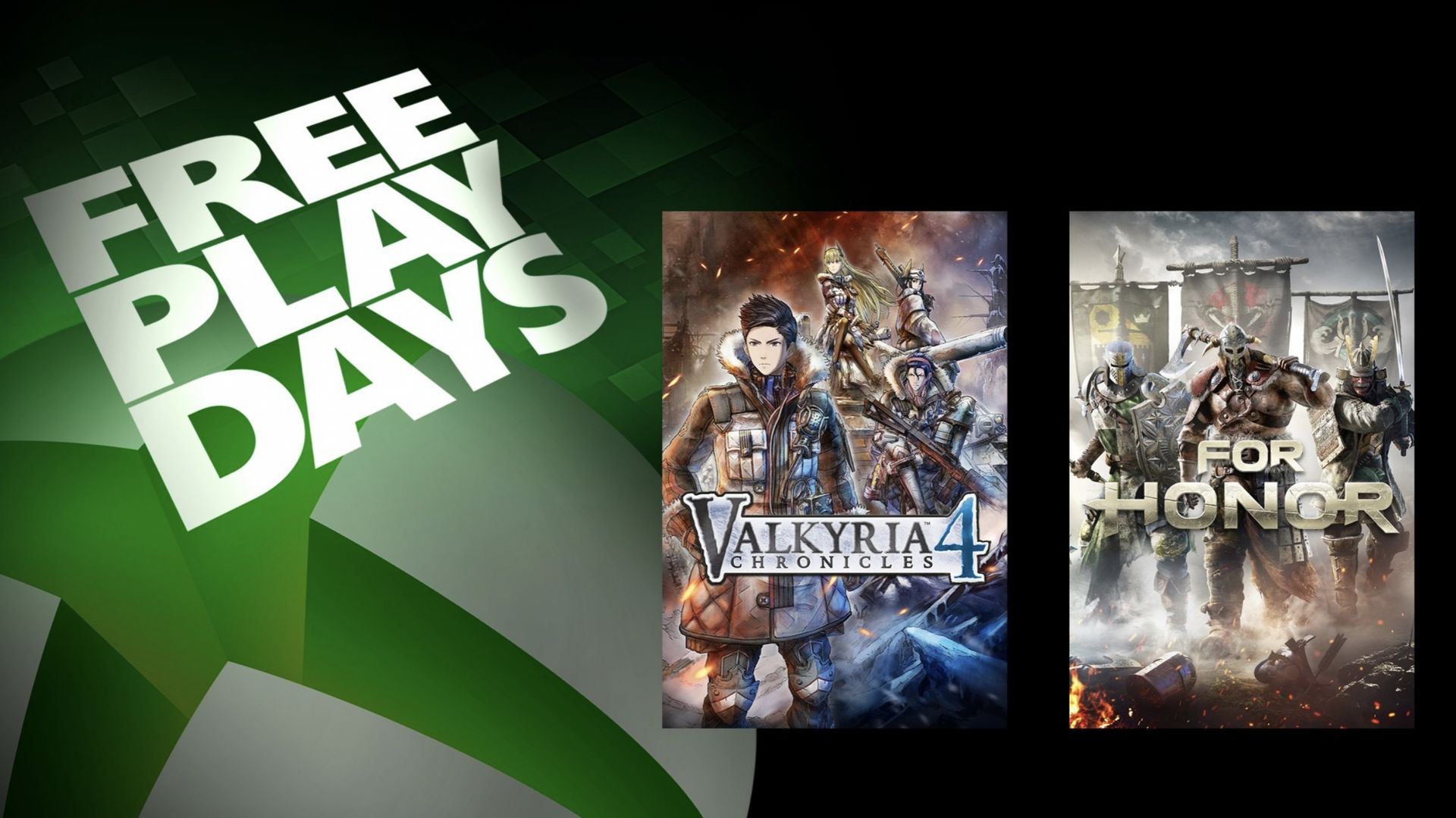 Free Play Days : Valkyria Chronicles 4 et For Honor sont gratuits ce week-end