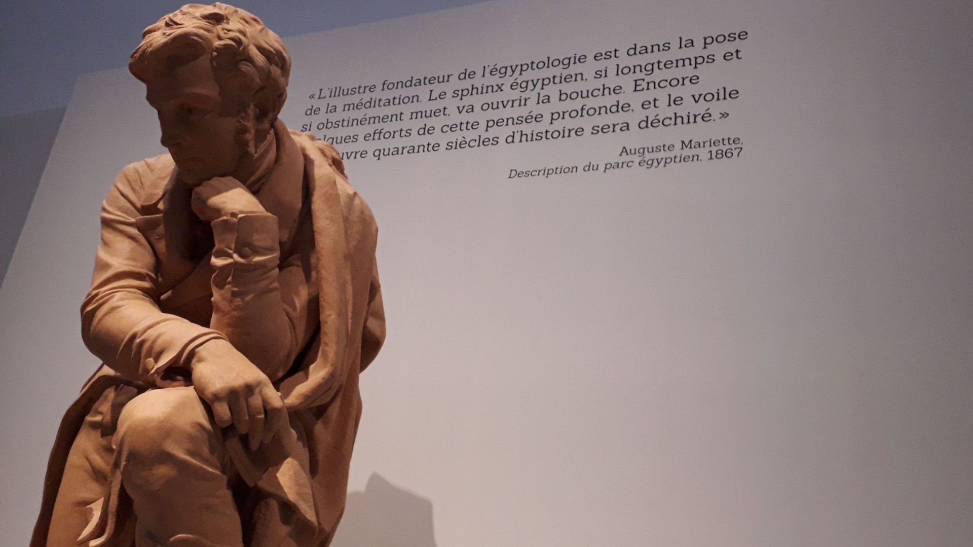 Champollion par Auguste Bartholdi