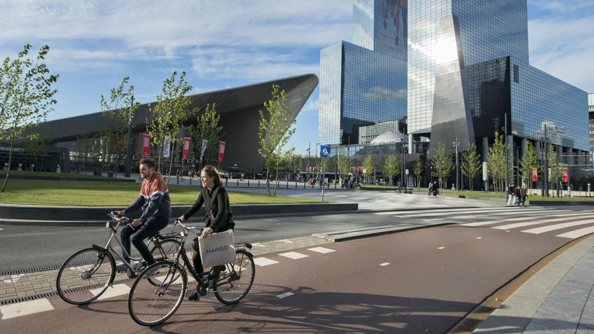 Comment Rotterdam a fait la part belle aux cyclistes.