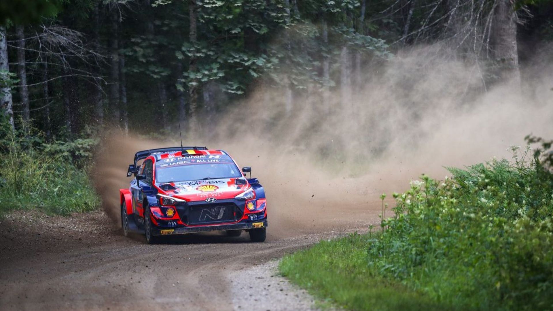 WRC Estonie : Thierry Neuville (Hyundai)