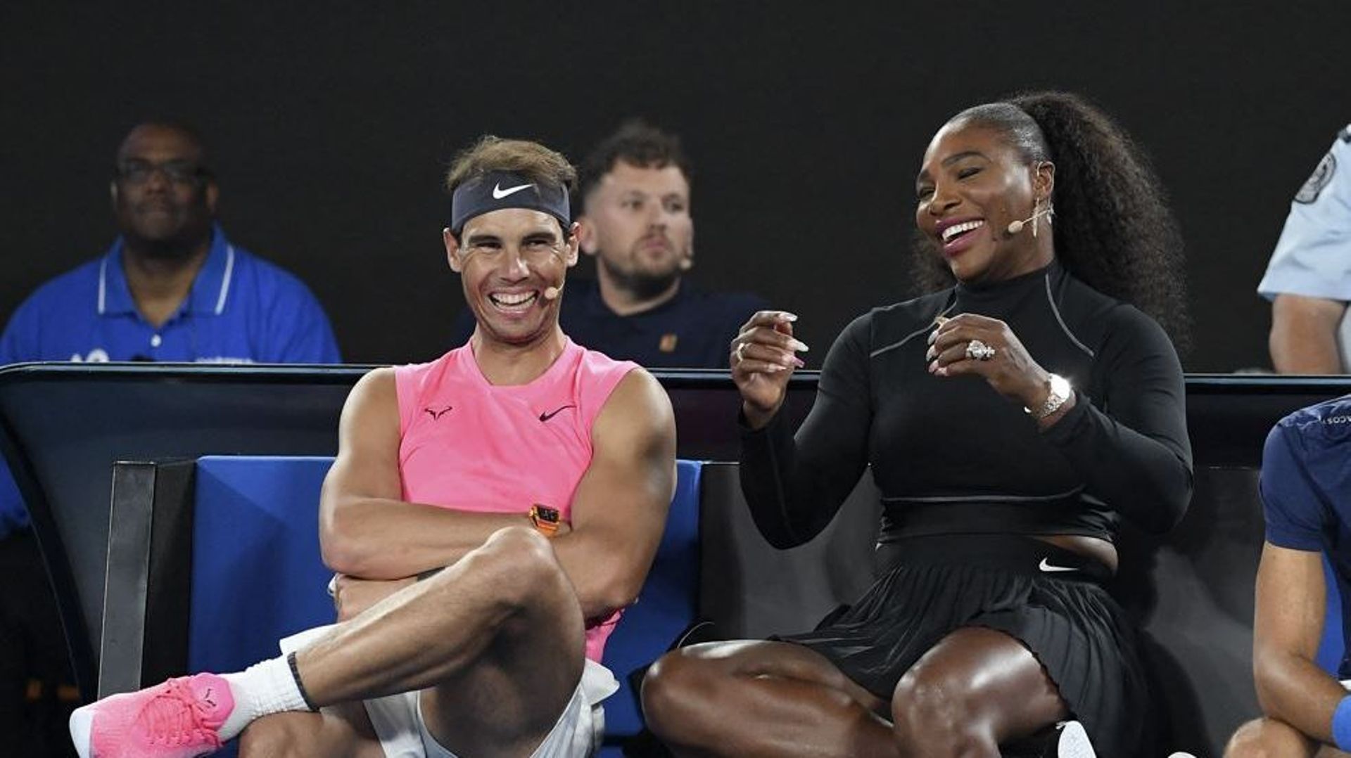 Rafael Nadal et Serena Williams avant l’Australian Open 2020, à Melbourne