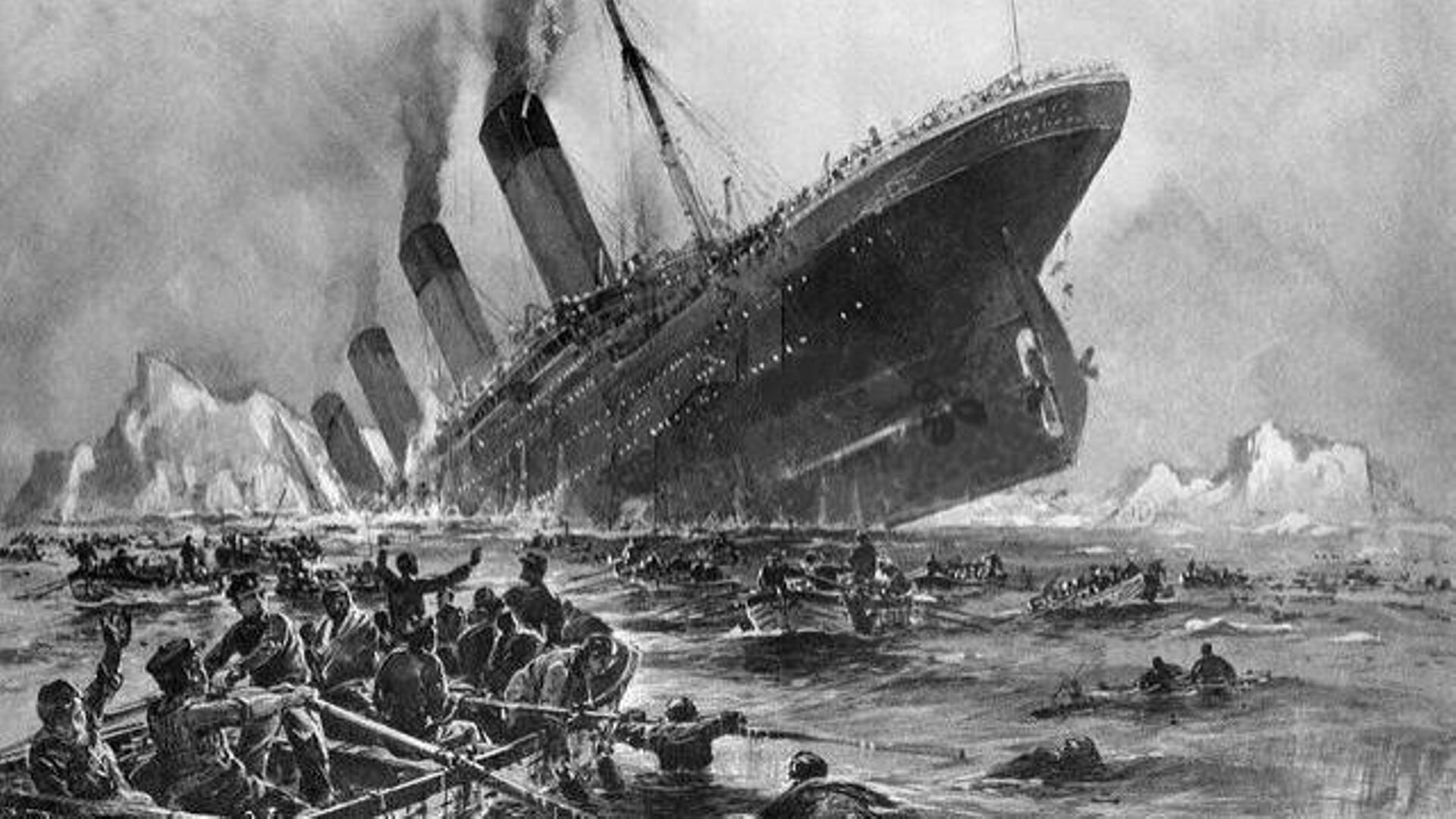 premier et dernier voyage du titanic