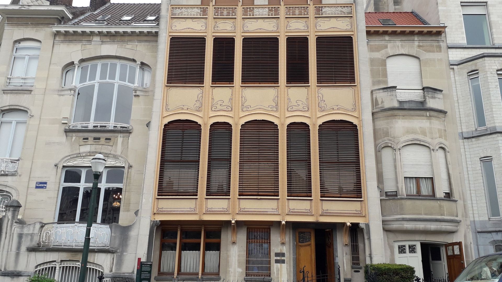 Hôtel Van Eetvelde, façades