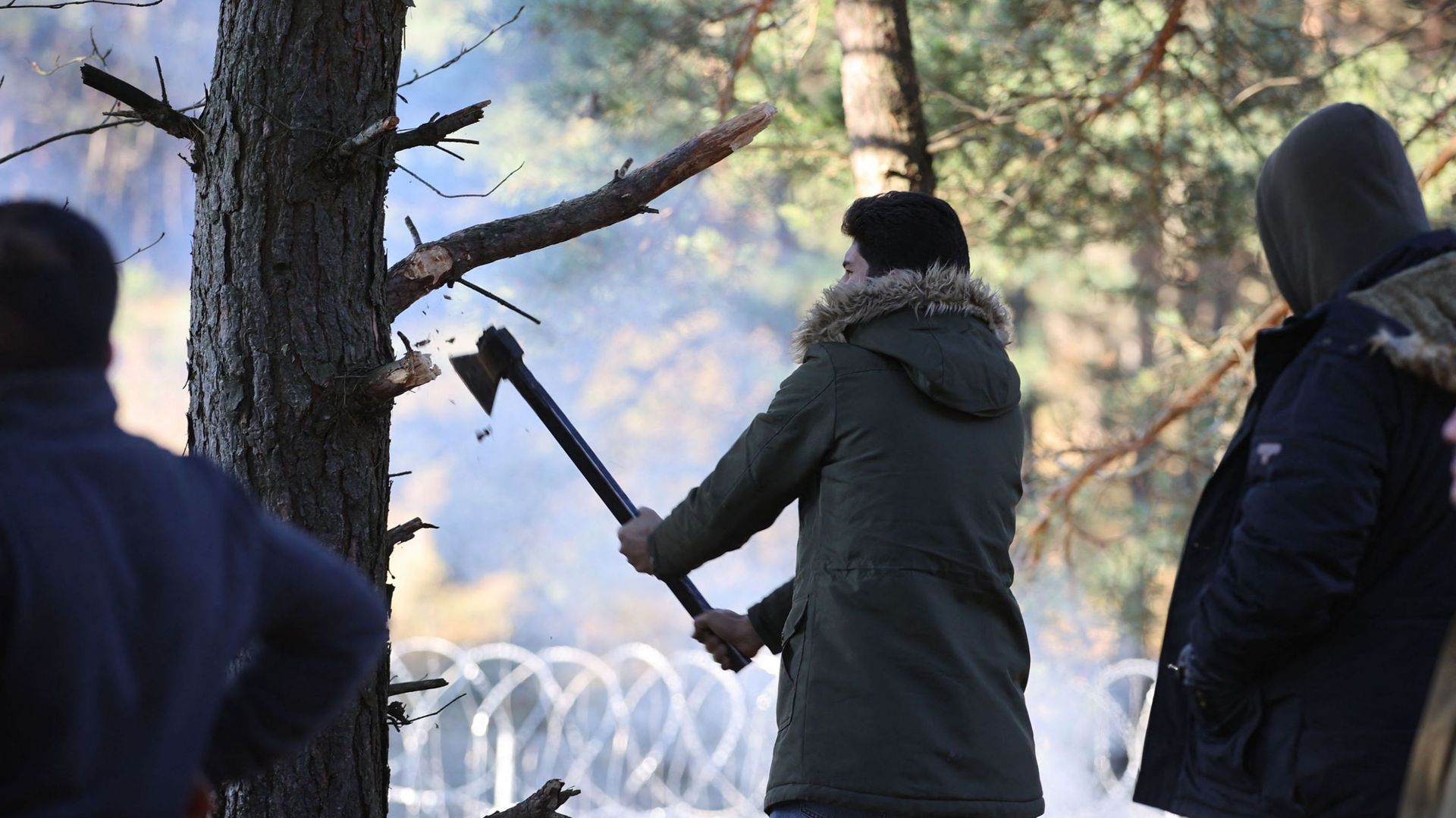 Pendant la nuit de mardi à mercredi, deux groupes de migrants ont été repoussés, l’un comptant environ 200 personnes et l’autre composé d’une vingtaine de migrants