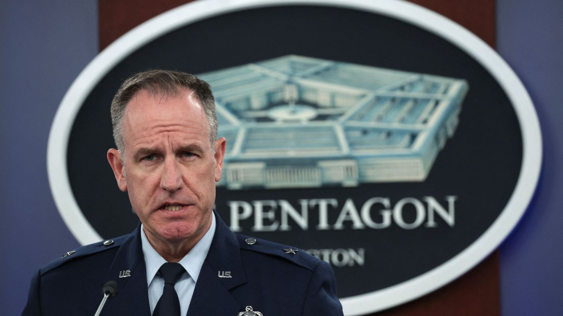 Le général Pat Ryder, porte-parole du Pentagone