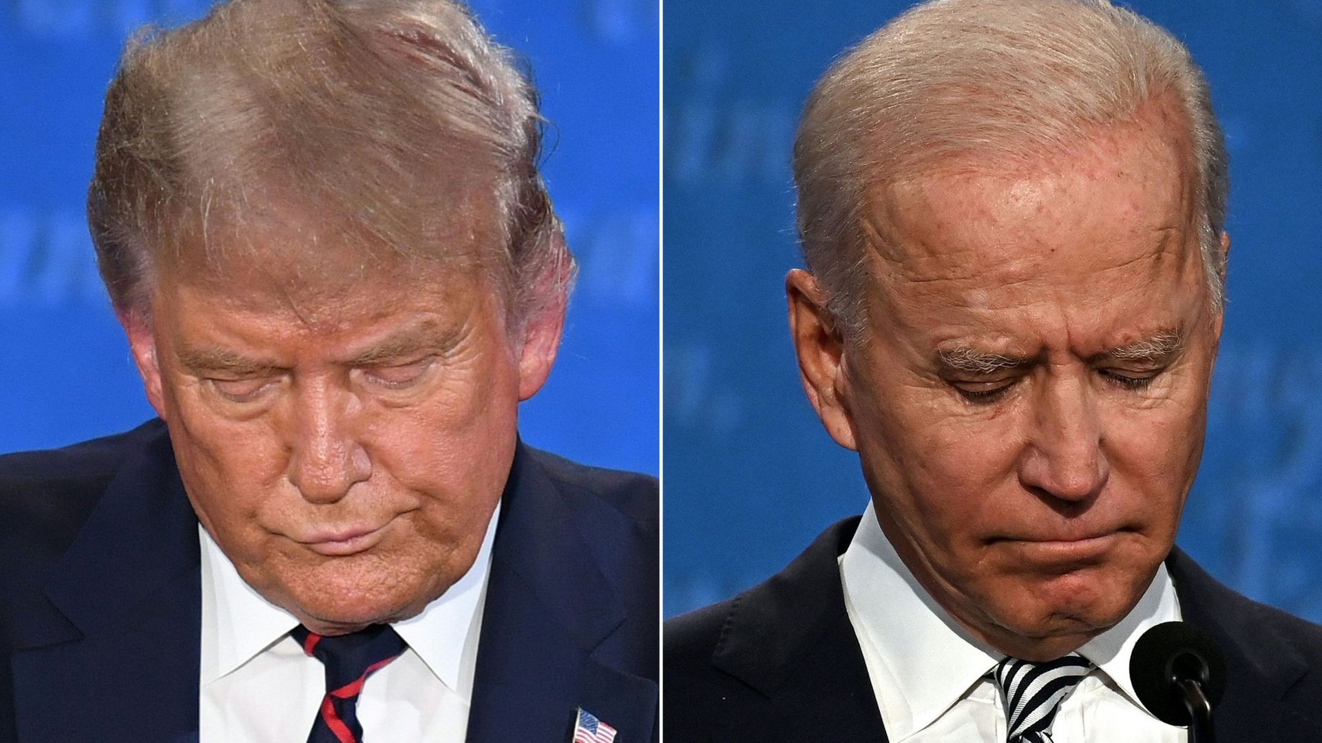 Présidentielle américaine : Donald Trump traite Joe Biden de "cinglé"