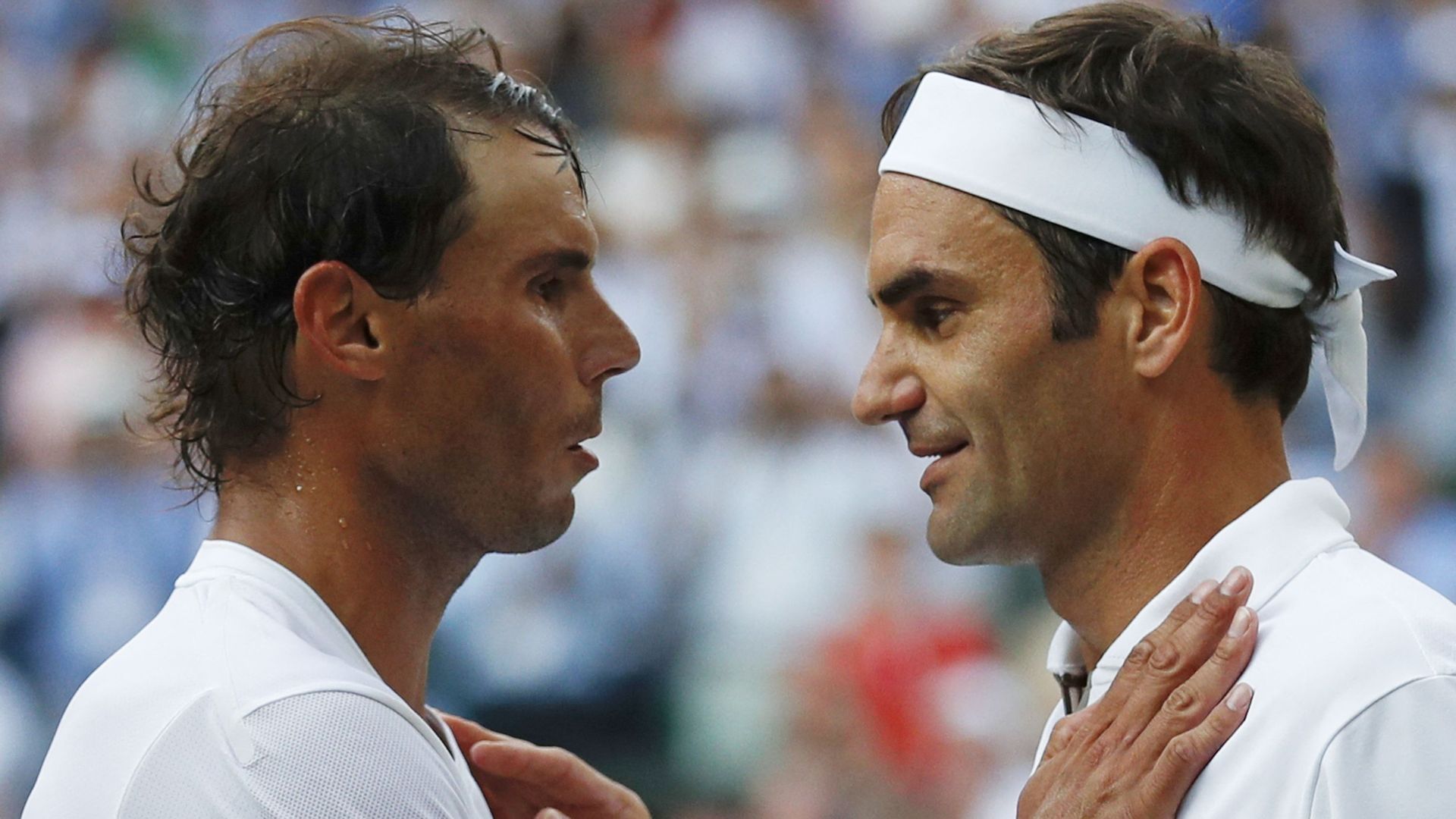Rafael Nadal et Roger Federer