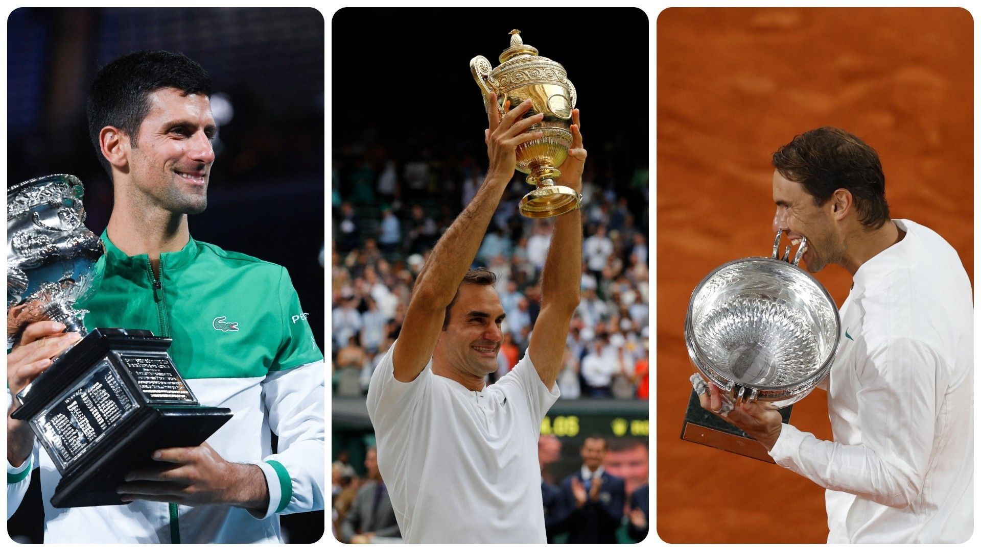 Novak Djokovic rattrape petit à petit Roger Federer et Rafael Nadal au nombre de Grand Chelem.