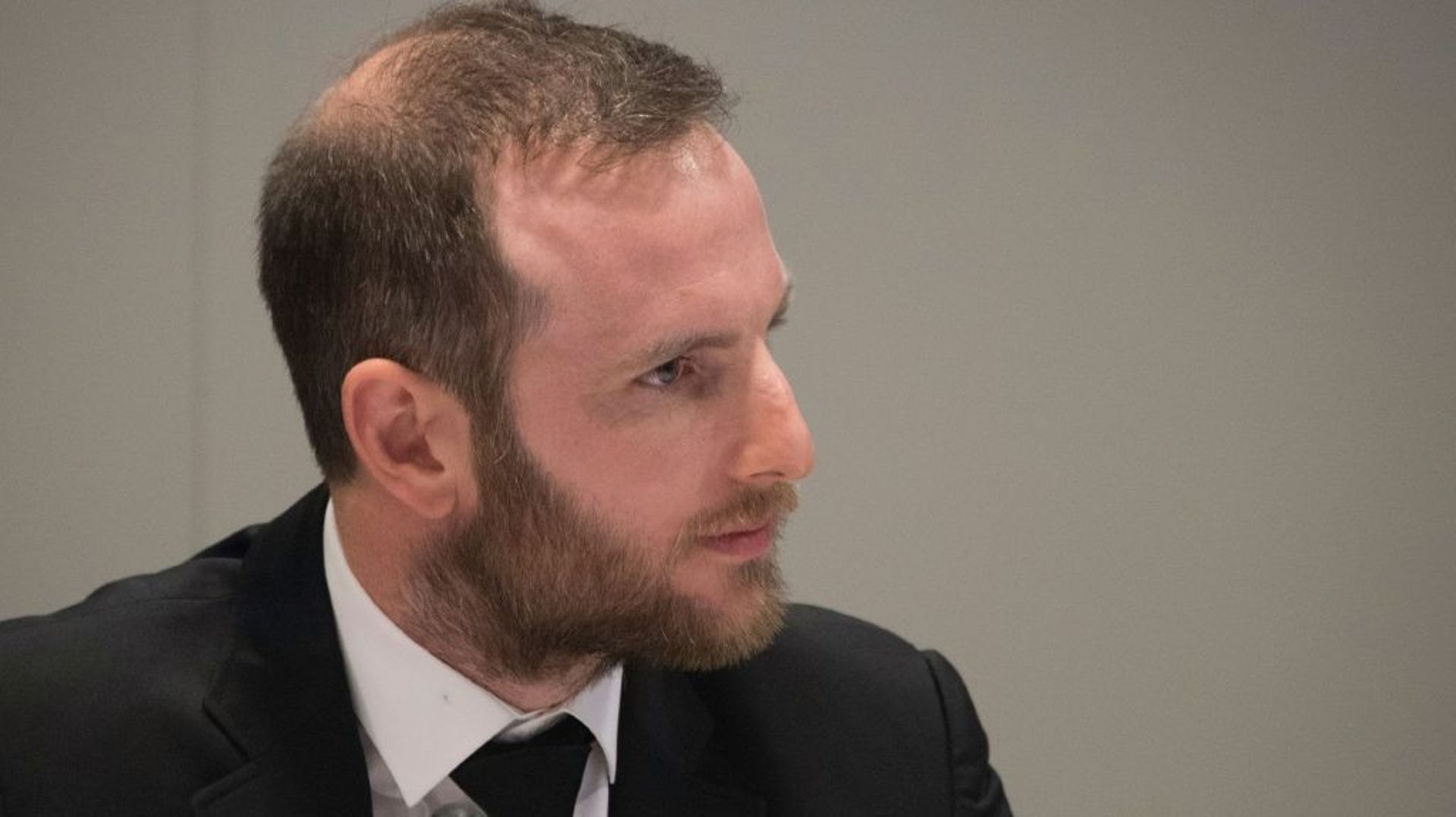 Le PDG et fondateur de Airbnb Joe Gebbia à New York le 20 septembre 2016