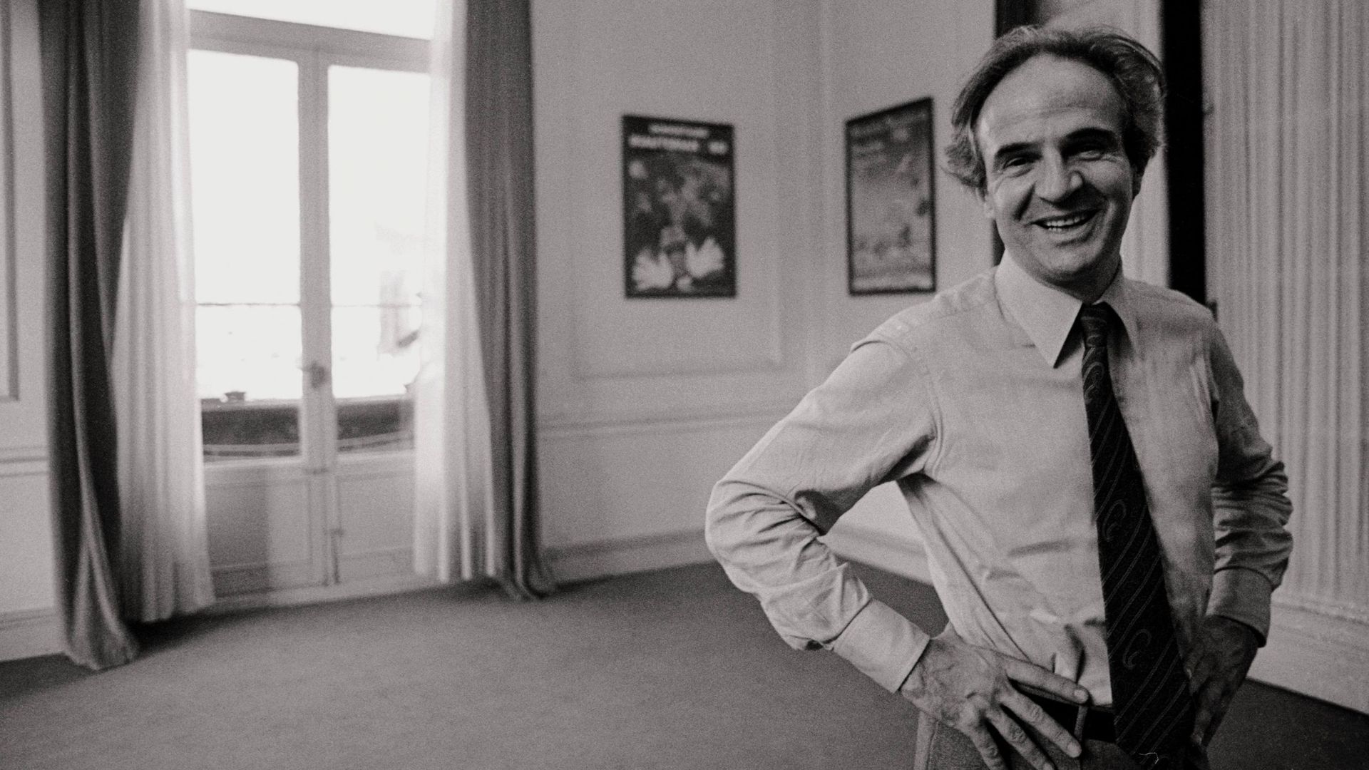 François Truffaut, le réalisateur français au Festival du film de San Sebastian