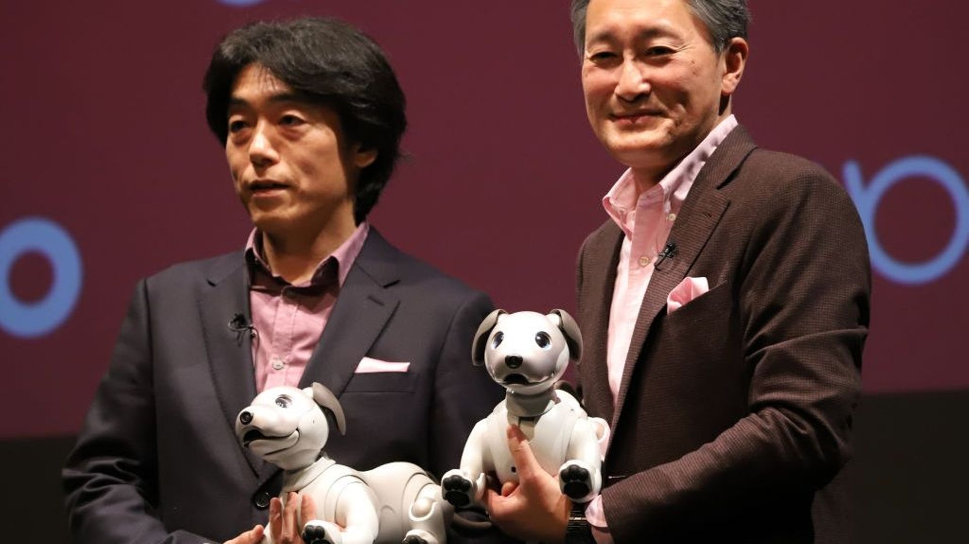 Sony présentait le chien robot Aibo en 2017.
