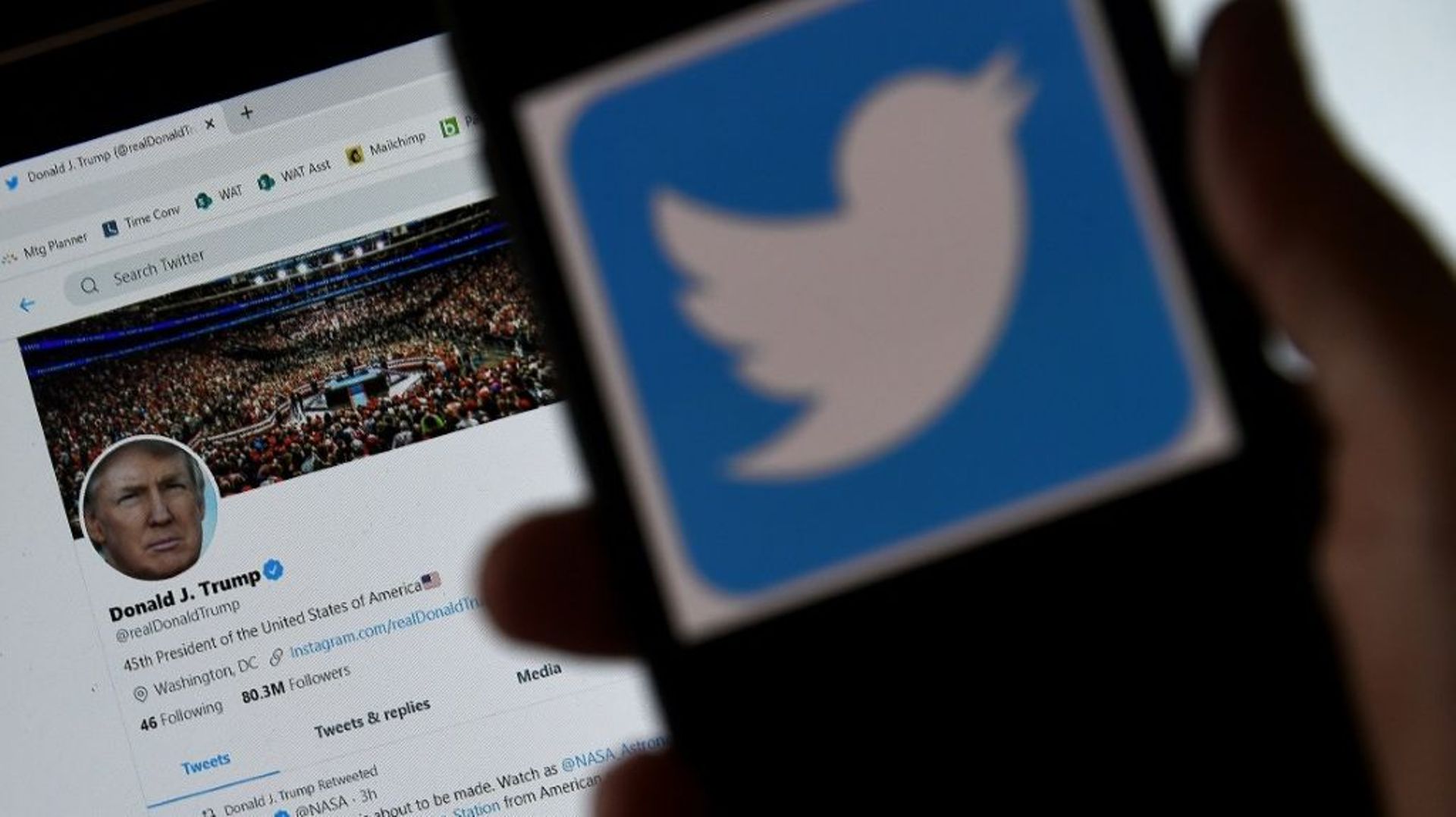 Donald Trump et Twitter sont actuellement en conflit ouvert