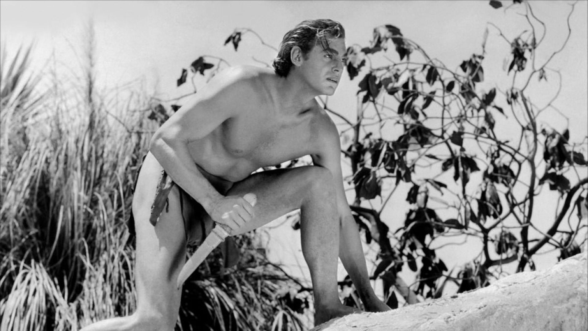 Tarzan et son physique de nageur olympique