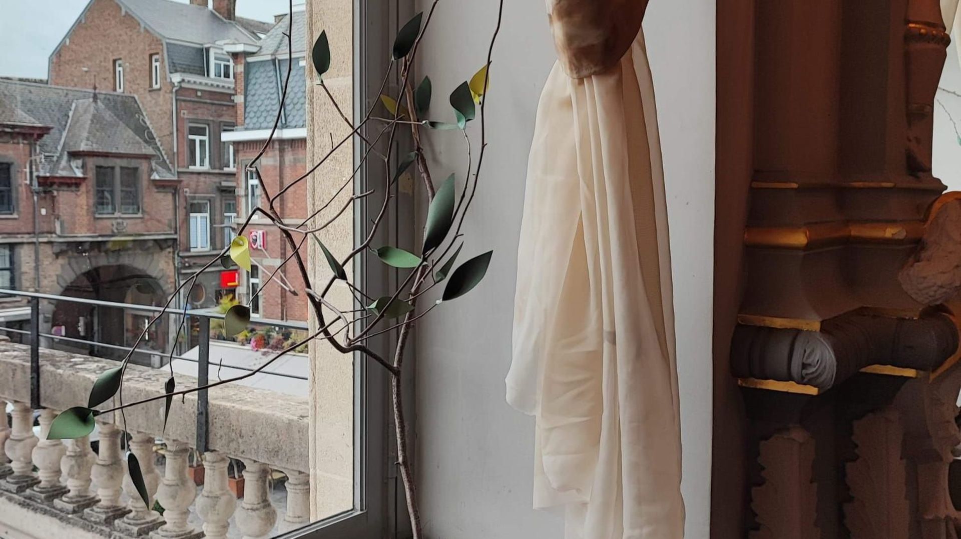 Décors réalisés par les élèves.