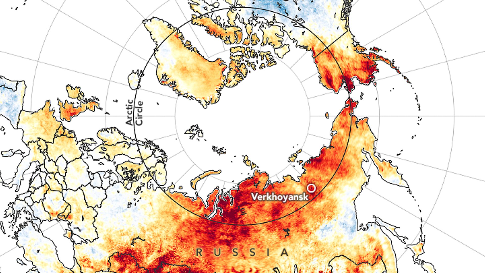 Avec 38 °C enregistrés le 20 juin 2020, la Sibérie a battu un nouveau record de température.