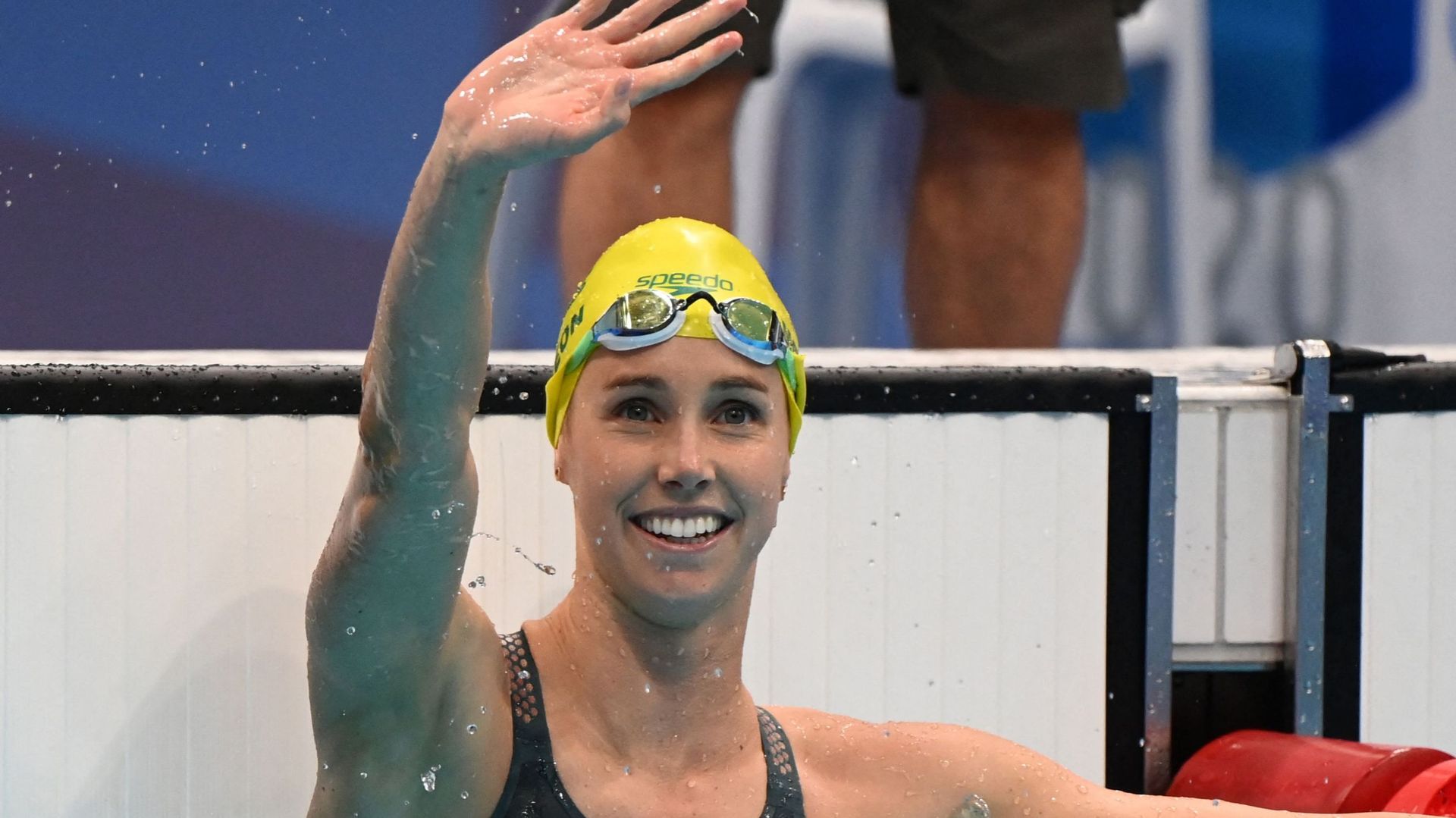 L’Australienne Emma McKeon, déjà championne olympique du 100 m nage libre et du relais 4x100 m, a décroché dimanche sa troisième médaille d’or des JO de Tokyo en remportant le 50 m nage libre.