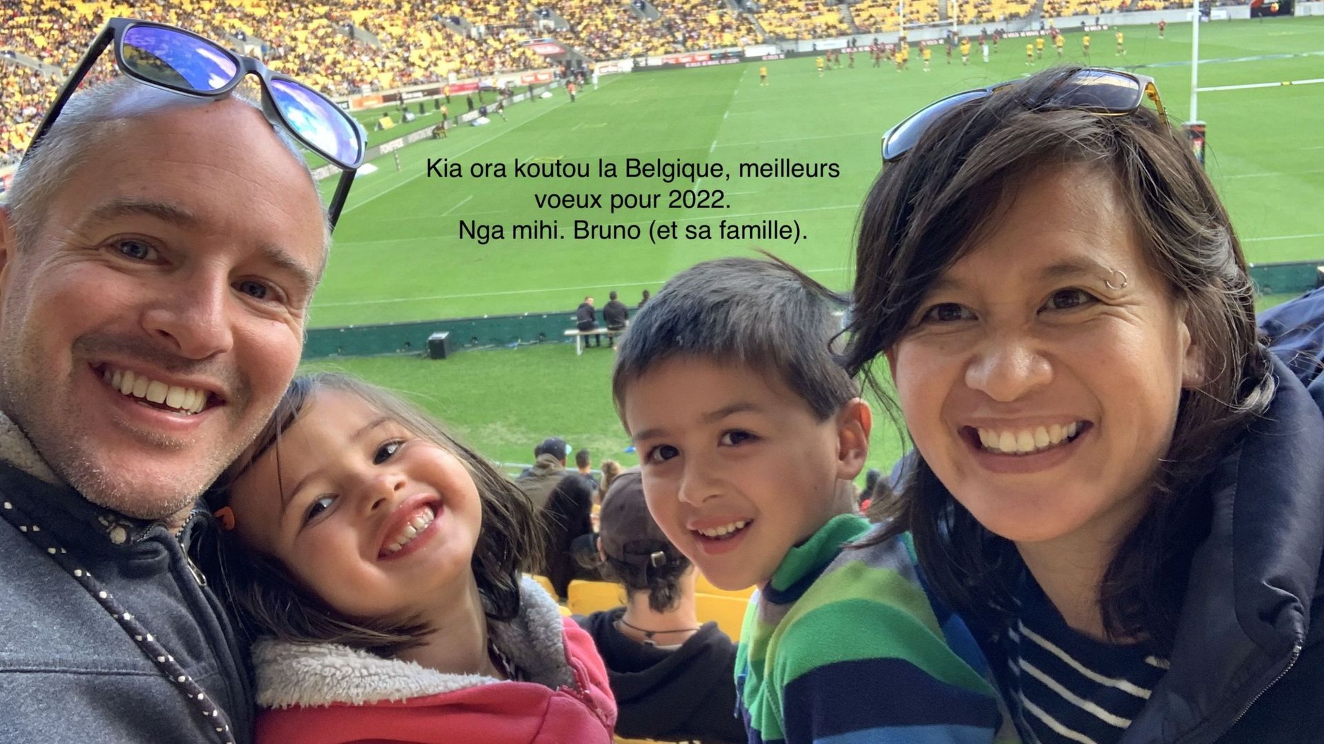 Bruno Dubois et sa famille