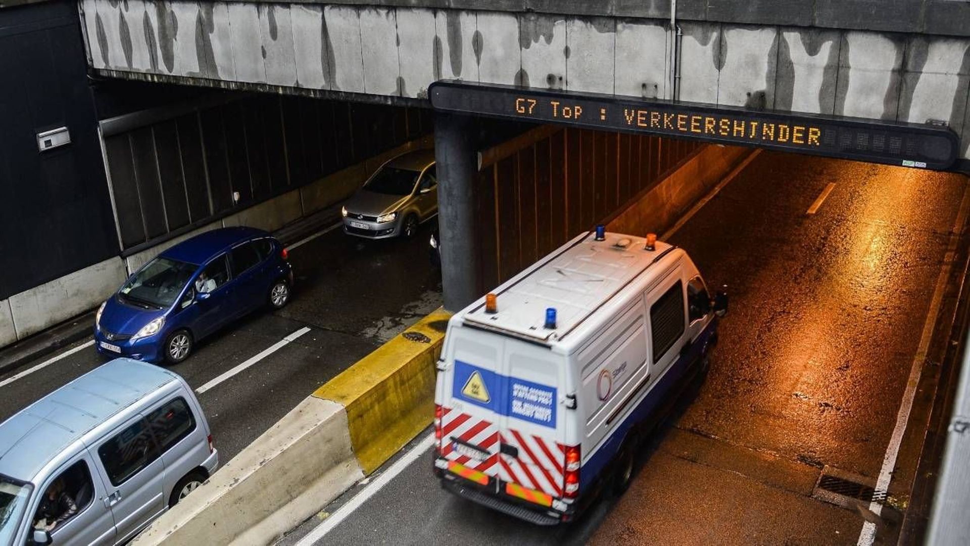 Le risque est maîtrisé pour tous les tunnels bruxellois qui restent ouverts, sauf Stéphanie 