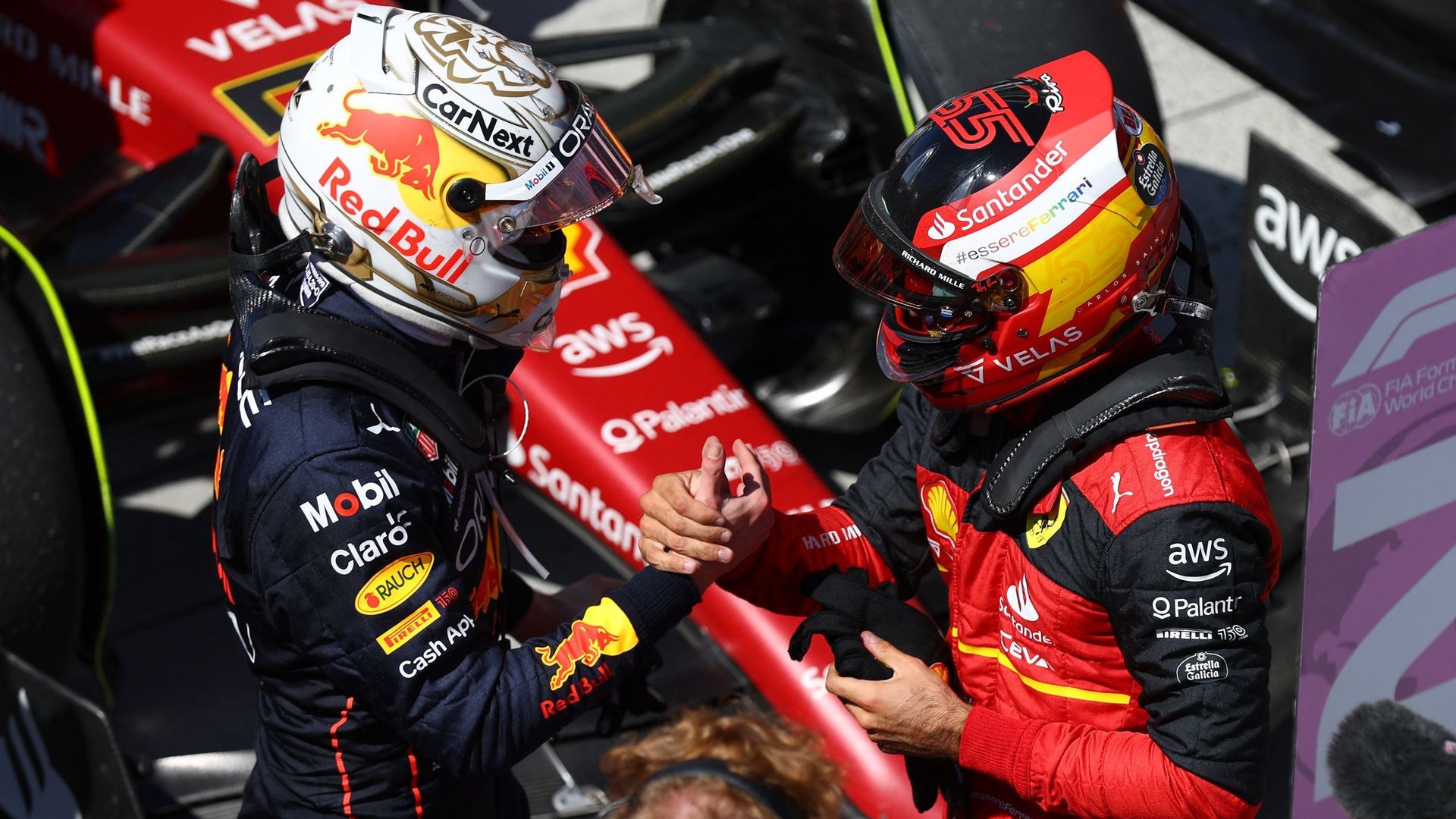 F1 Canada : Verstappen et Sainz