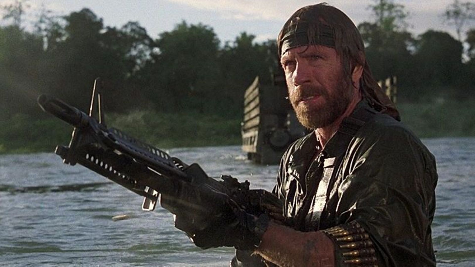 Chuck Norris alias John Braddock dans "Portés disparus"