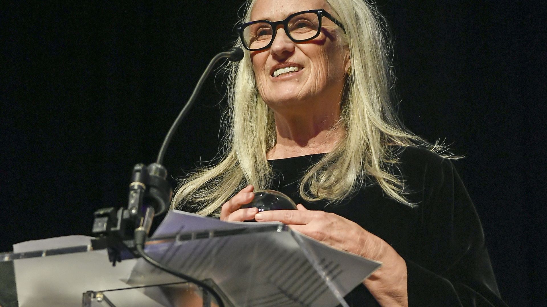 La réalisatrice Jane Campion lors de la soirée des 2021 SFFILM Awards au Yerba Buena Center for the Arts le 6 décembre 2021 à San Francisco, Californie.