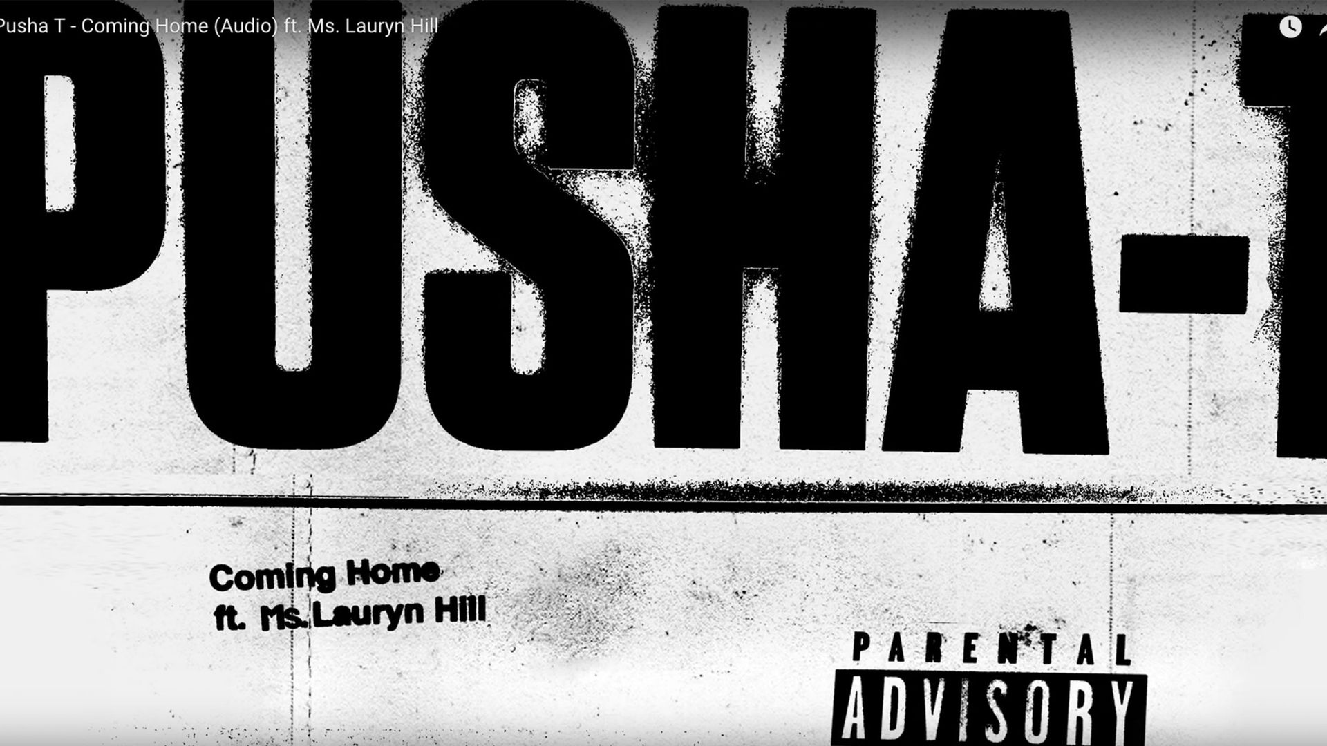 Découvrez Lauryn Hill sur le dernier titre de Pusha T, 'Coming Home'.