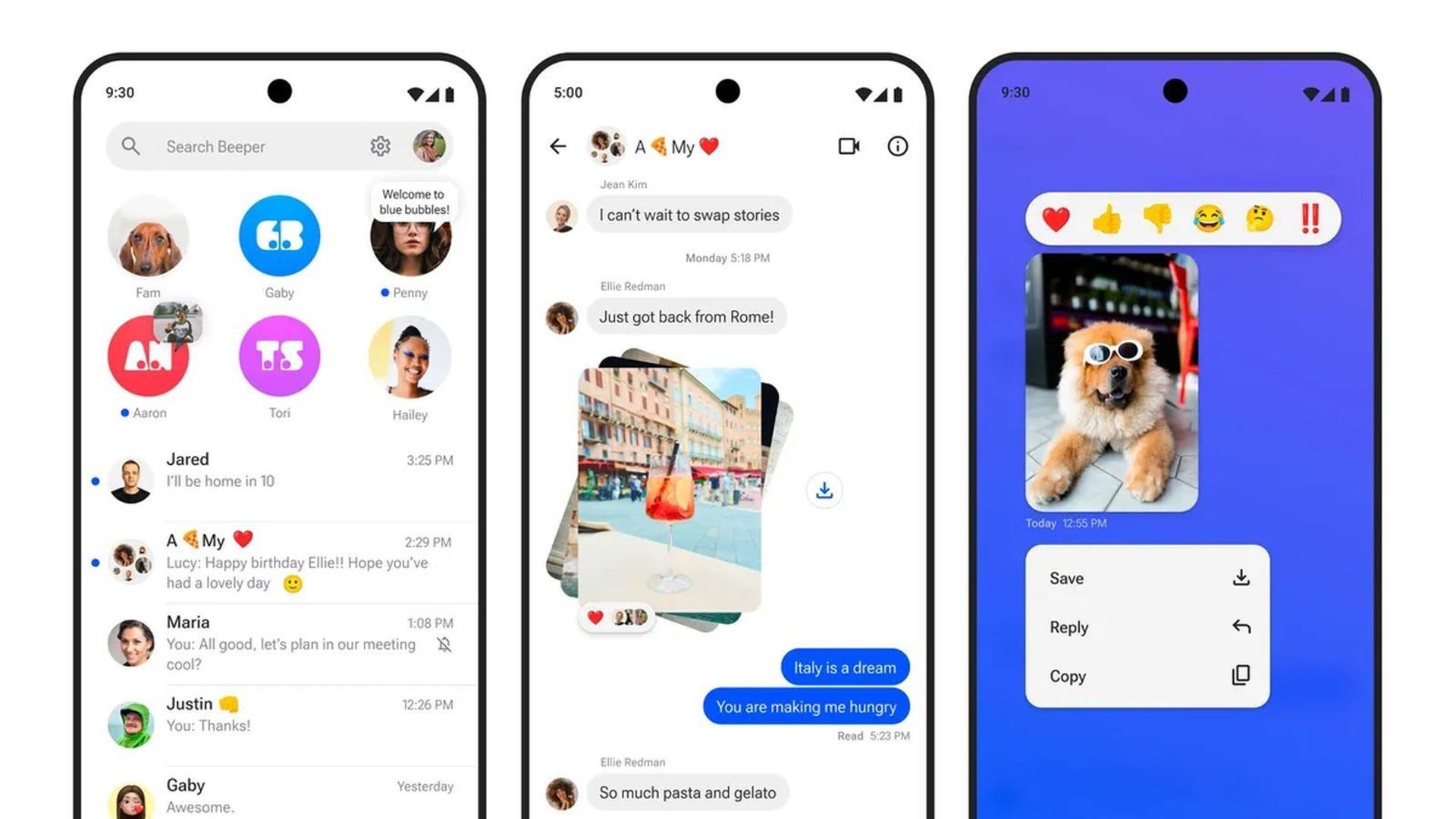 iMessage sur Android ? Cette application gratuite n'a pas peur de se  confronter à Apple 